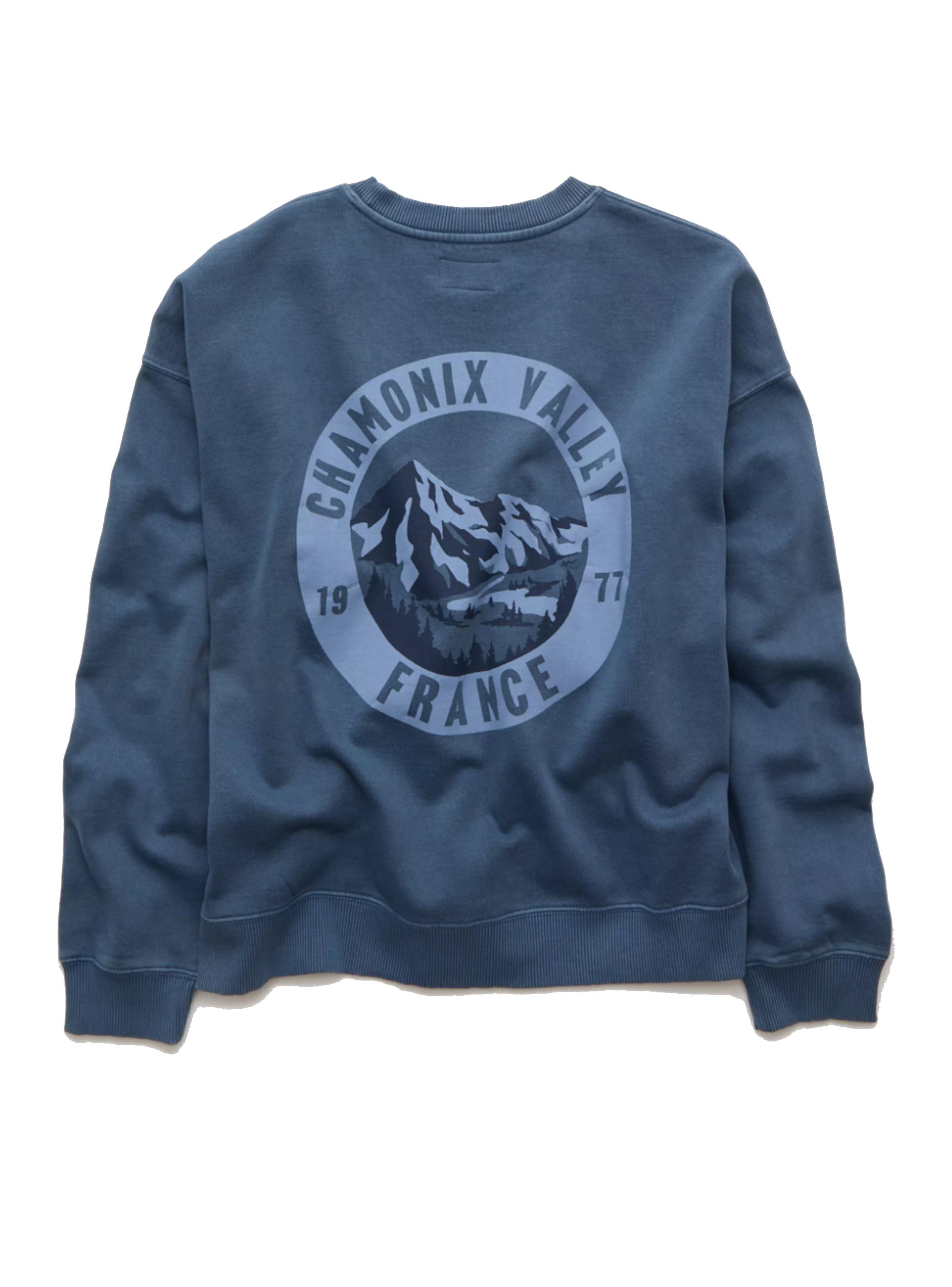 Polerón Ae Gráfico Mountain Patch Cuello Redondo-4