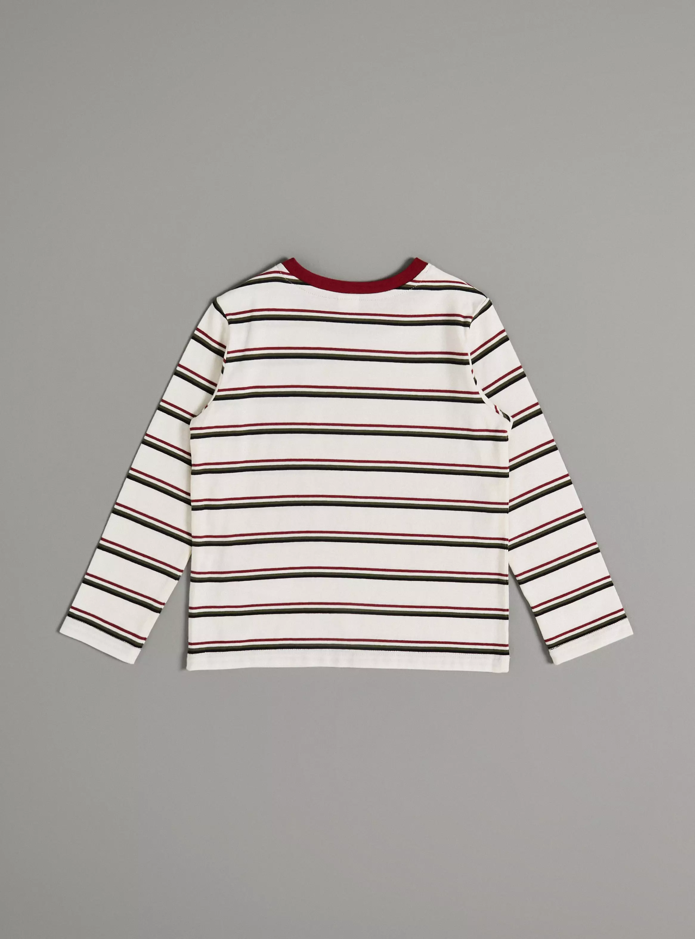 Polera Rayas con Bolsillo Color-2