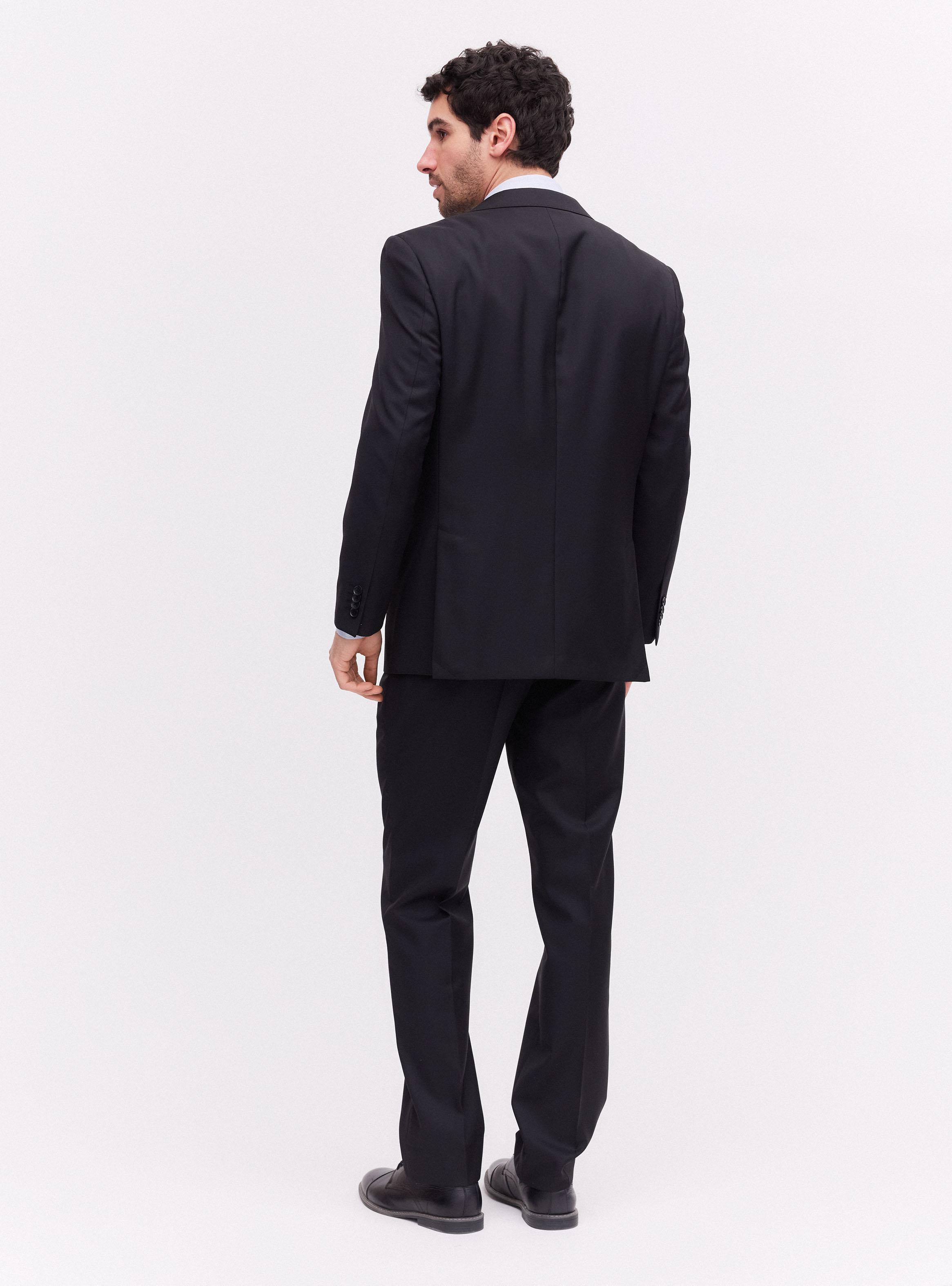 Traje Recto Clásico Liso Regular Fit-5