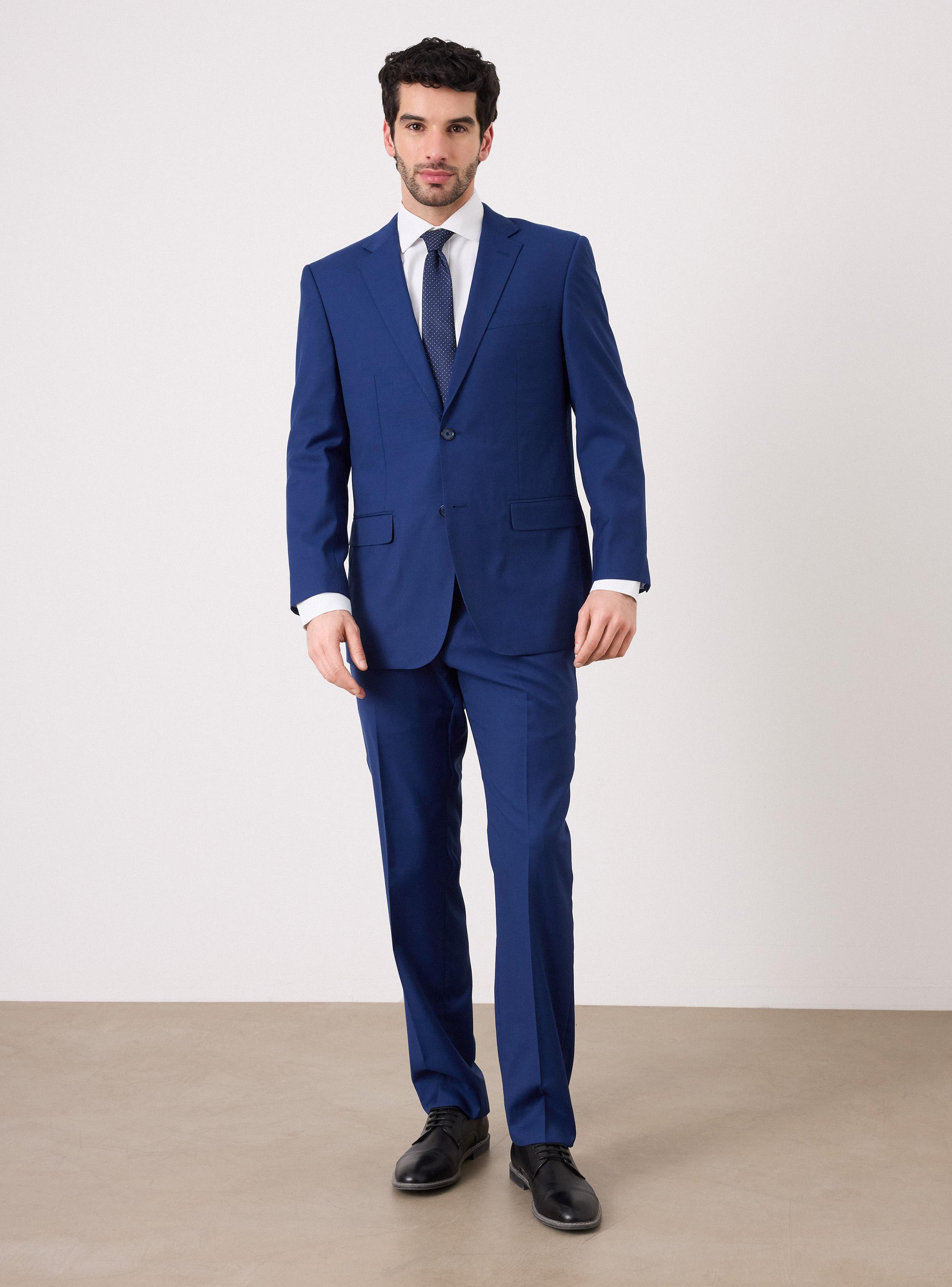 Traje Recto Liso Regular Fit-4
