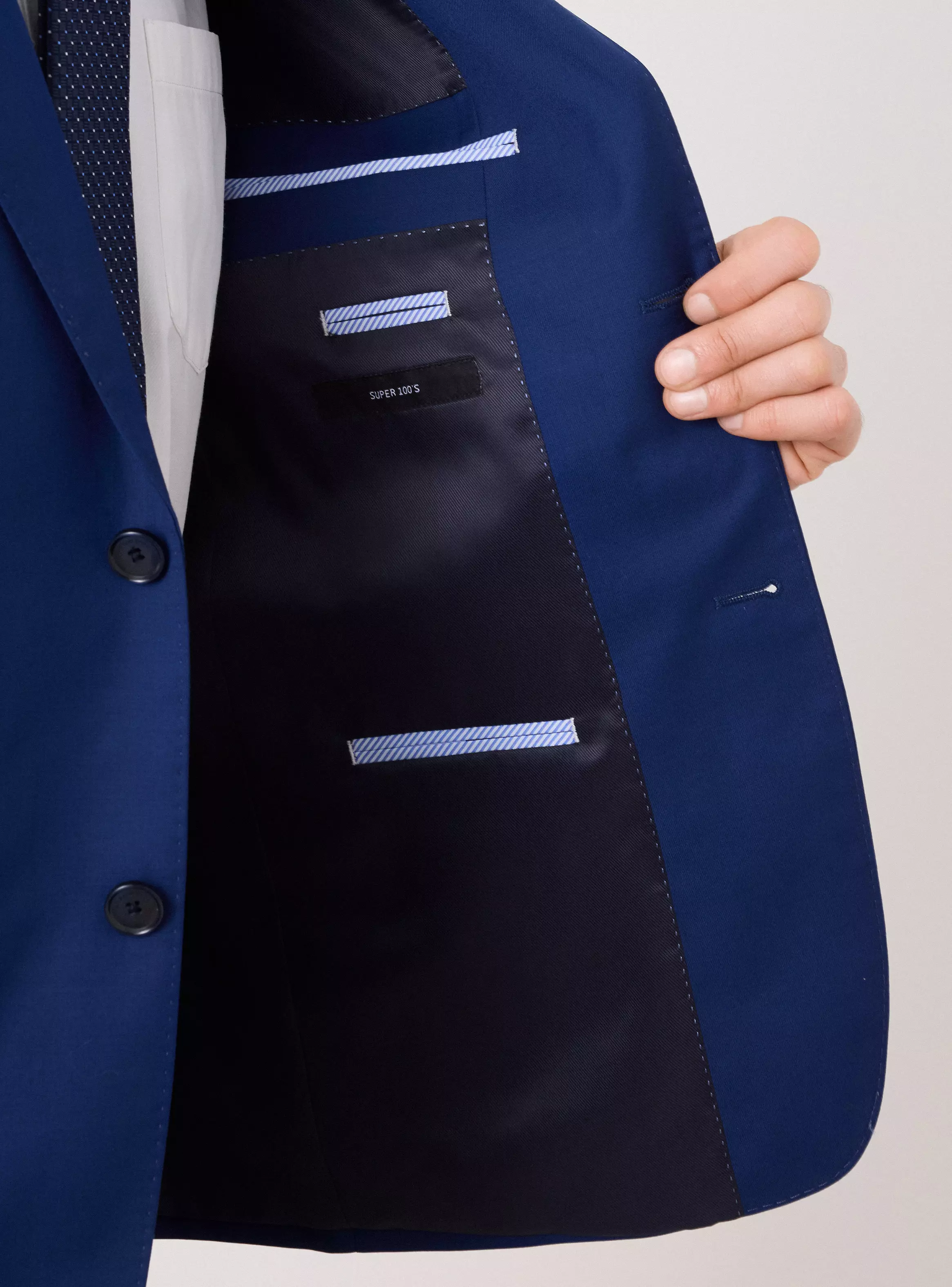 Traje Recto Liso Regular Fit-3