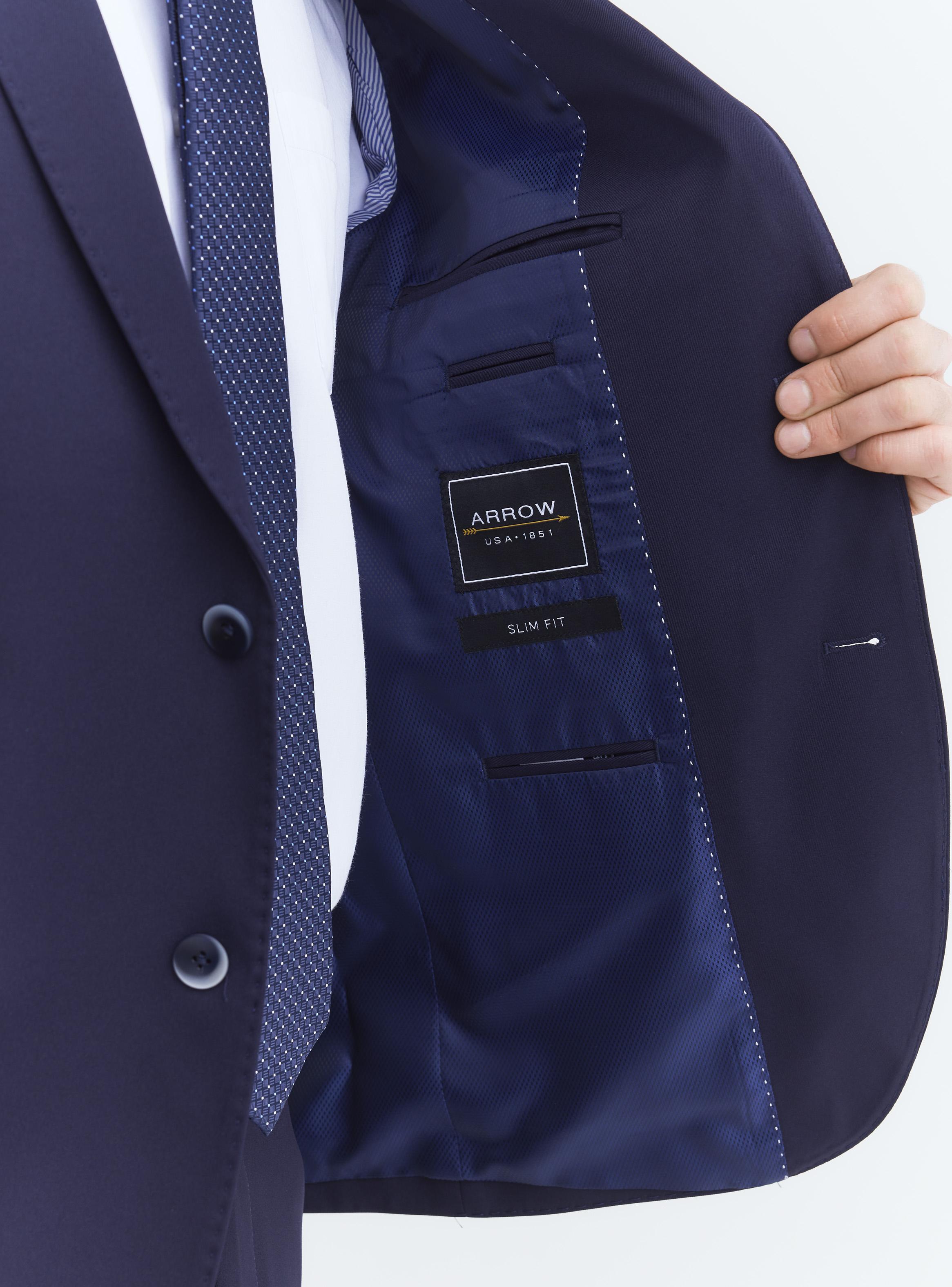Traje Formal Recto Liso Slim Fit-3
