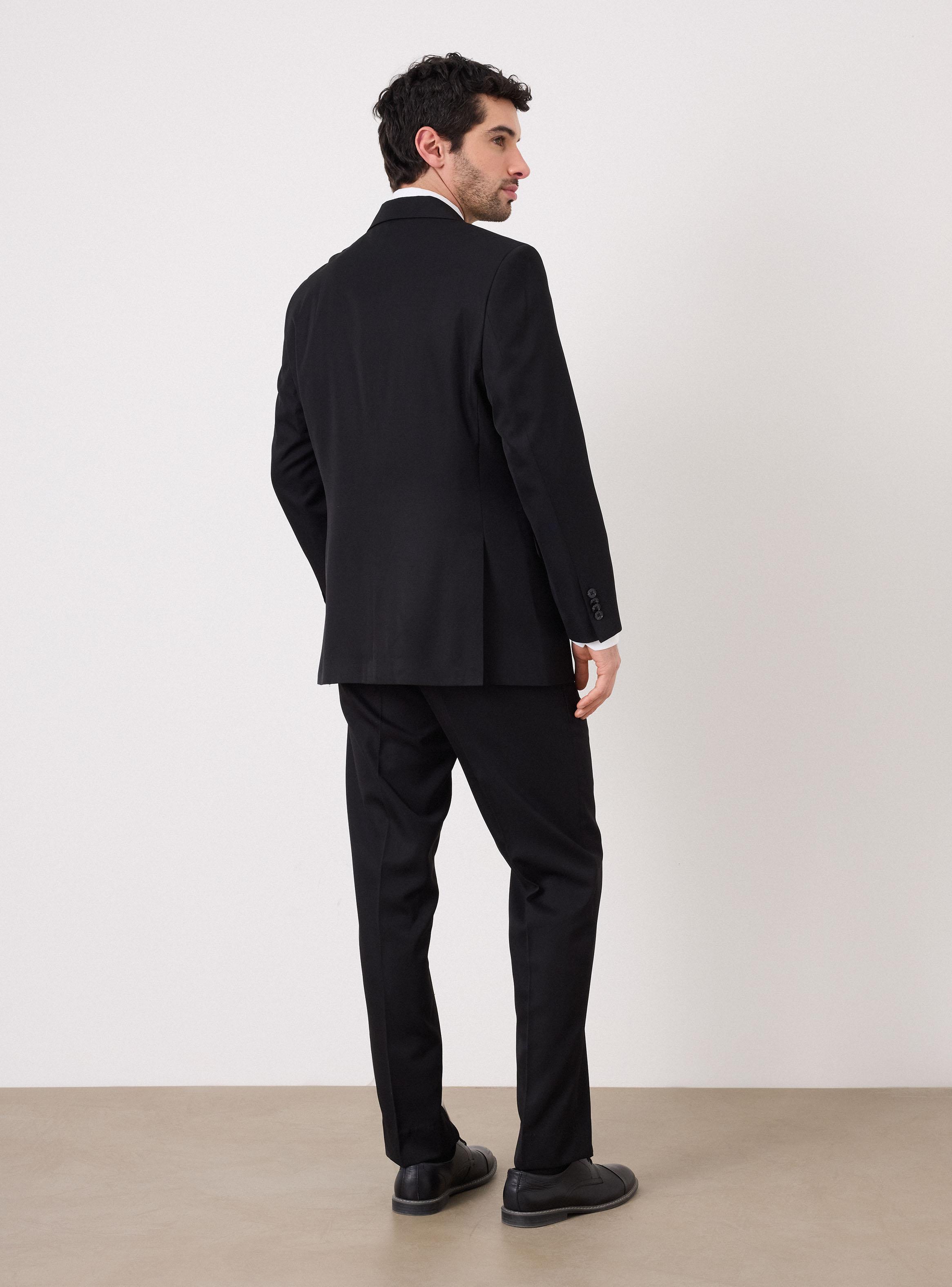 Traje Recto Regular Fit Liso-5