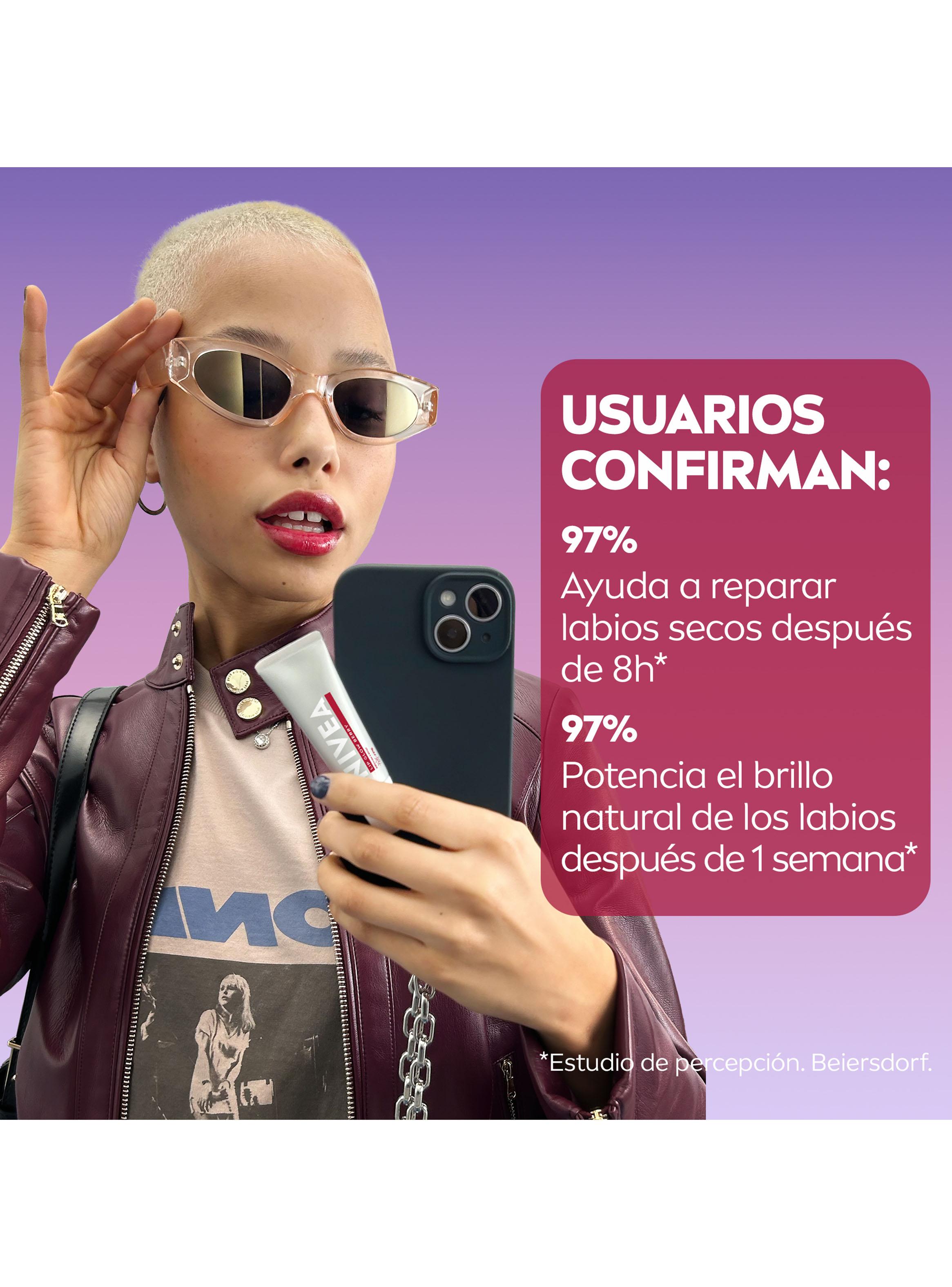 Bálsamo Labial Lip Glow Berry con Ácido Hialurónico 10 ml-4