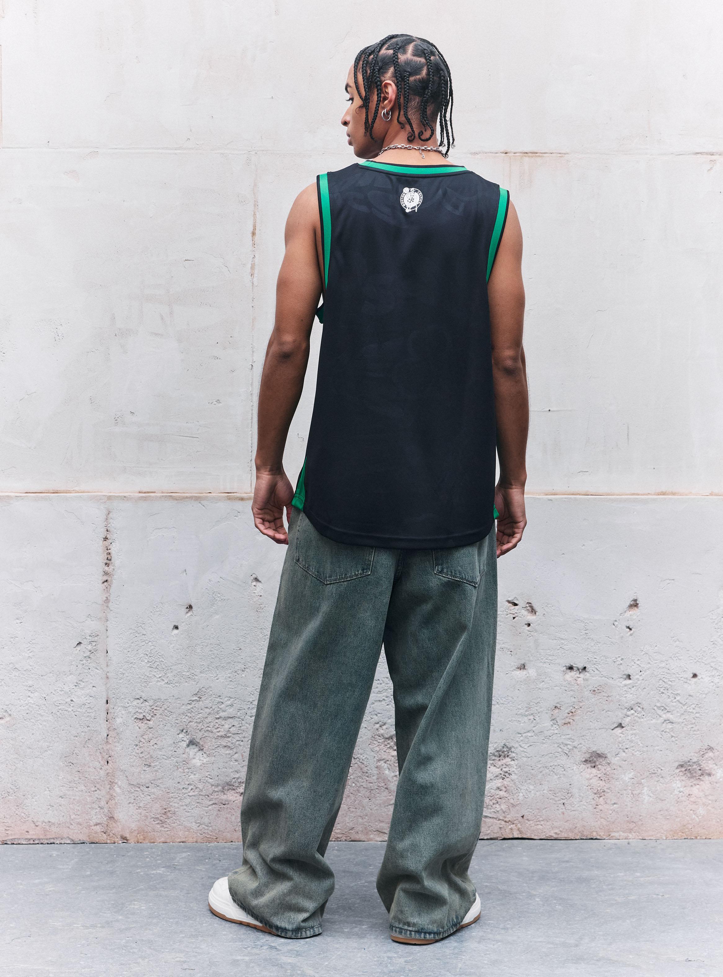 Polera Overtag sin Mangas Boston Celtics-5