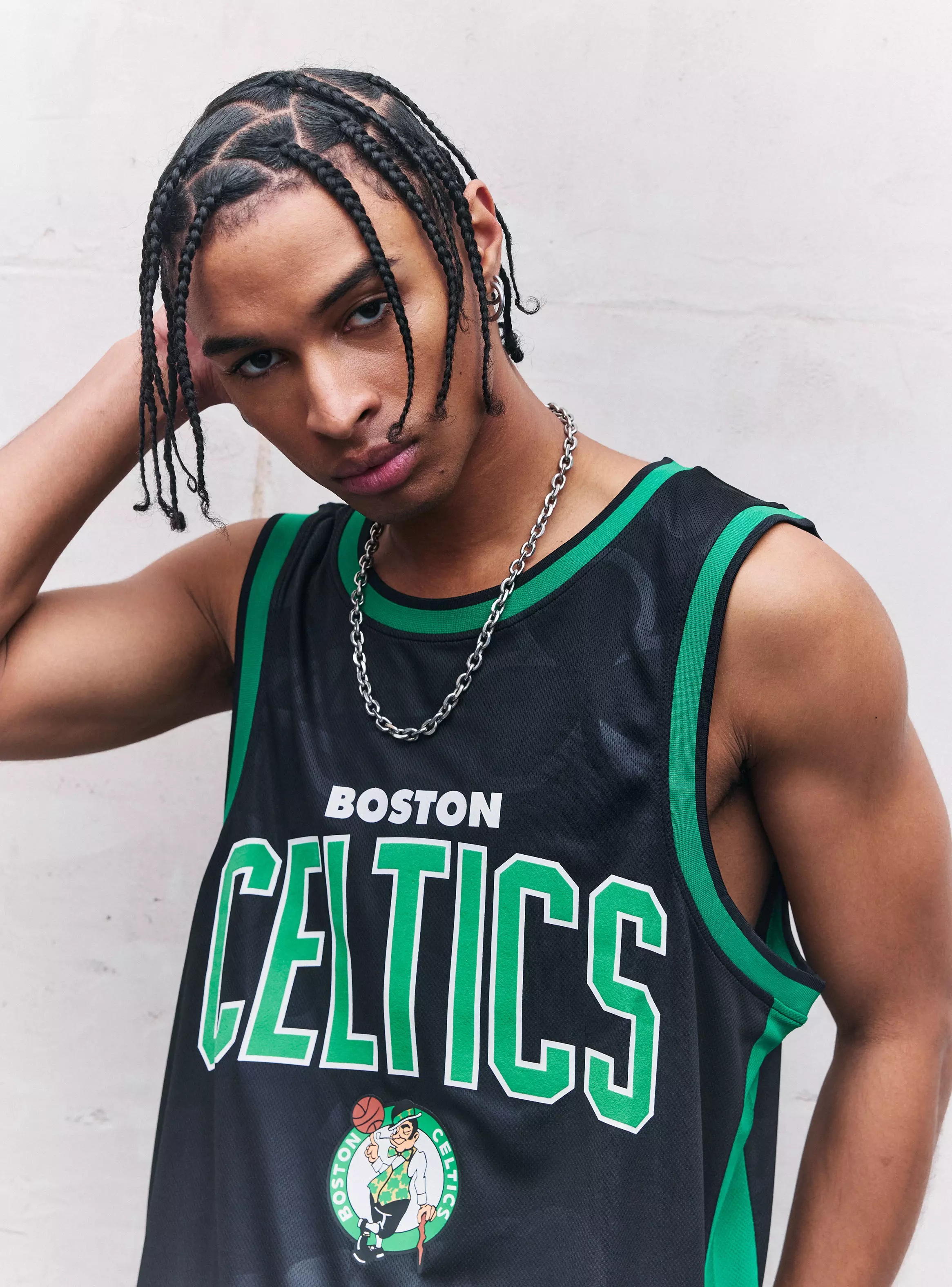 Polera Overtag sin Mangas Boston Celtics-2