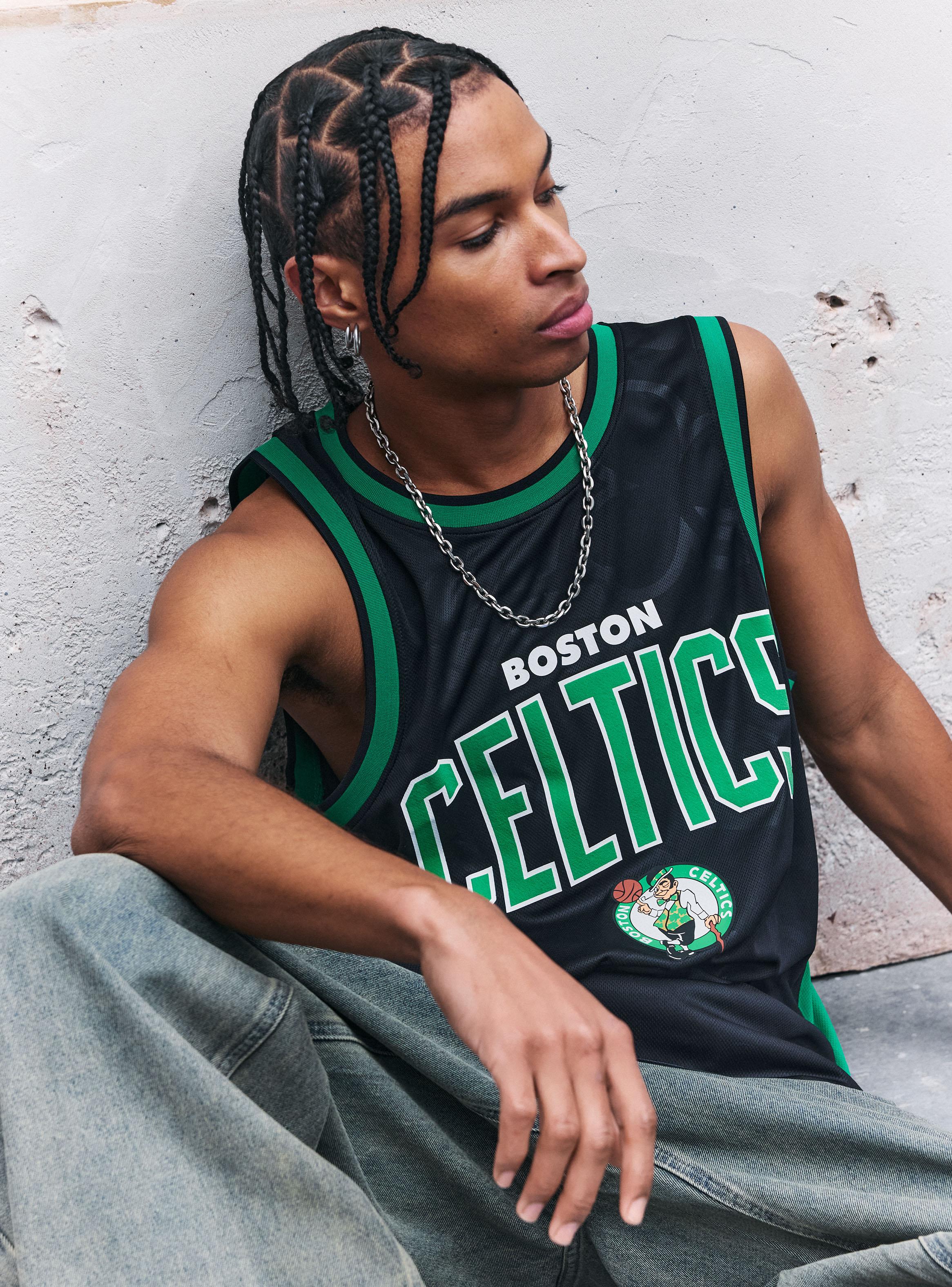 Polera Overtag sin Mangas Boston Celtics-3