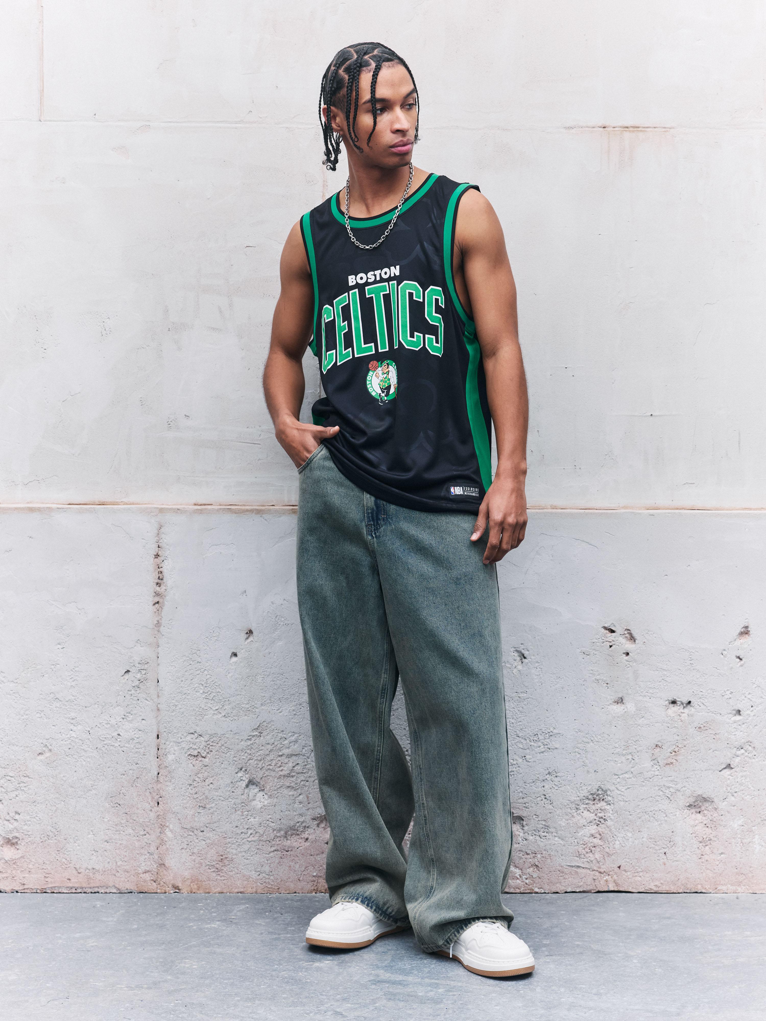 Polera Overtag sin Mangas Boston Celtics-4