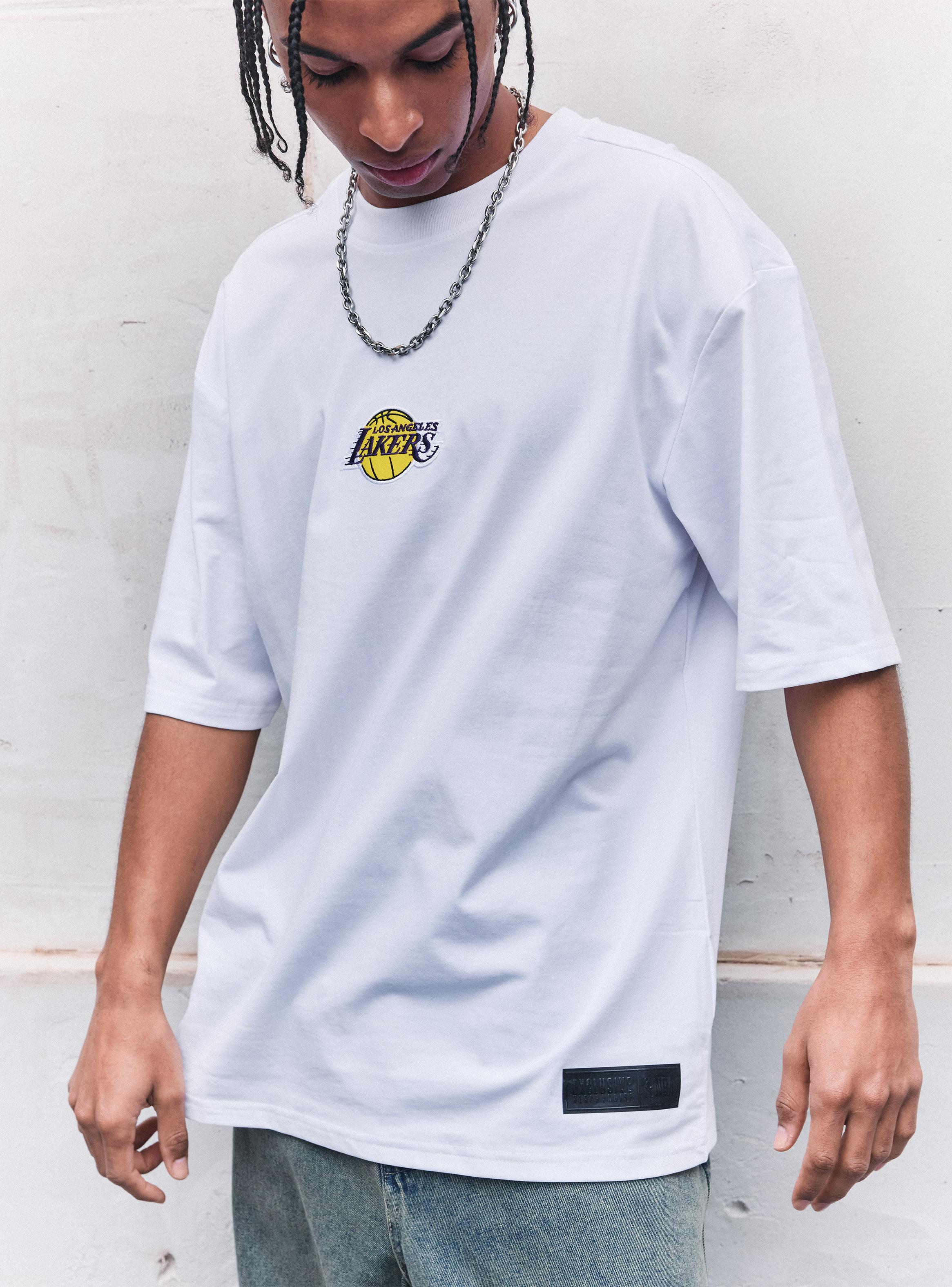 Polera Manga Print Logo Big-3
