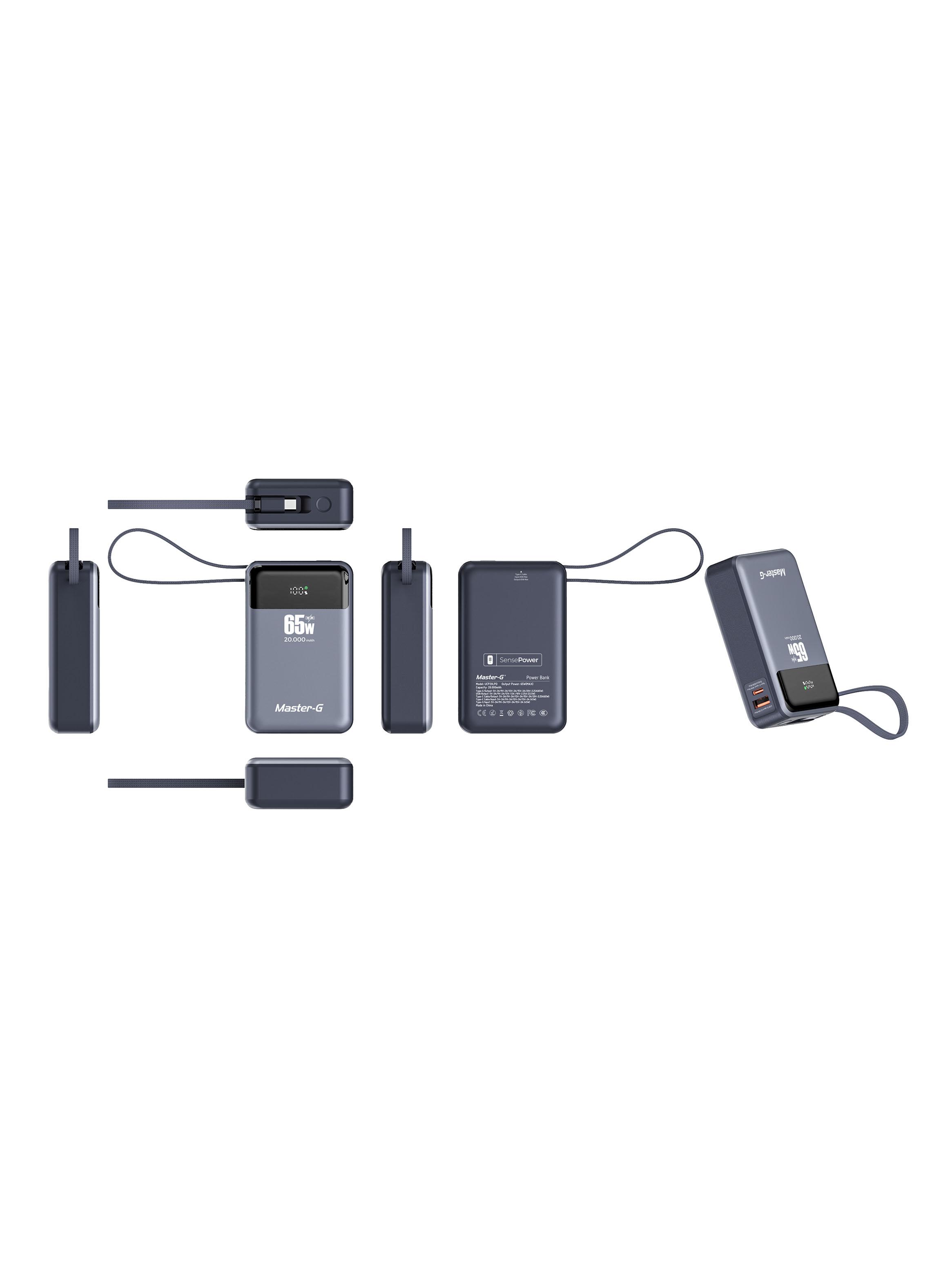 Power Bank Notebook 20000 mAh 65W UCP20PD65-2