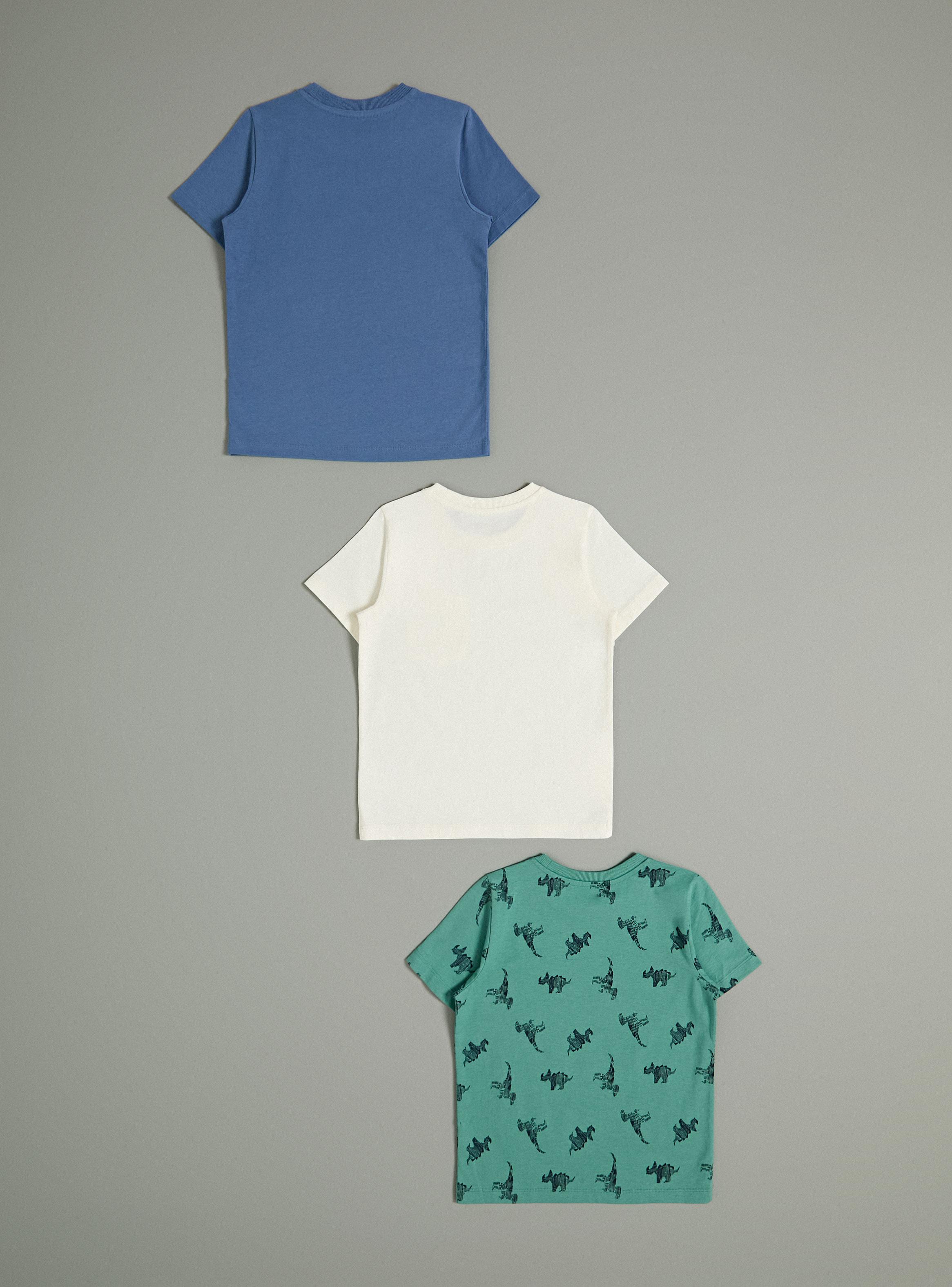 Polera 3 Pack Cuello Redondo Distinto Diseño-1