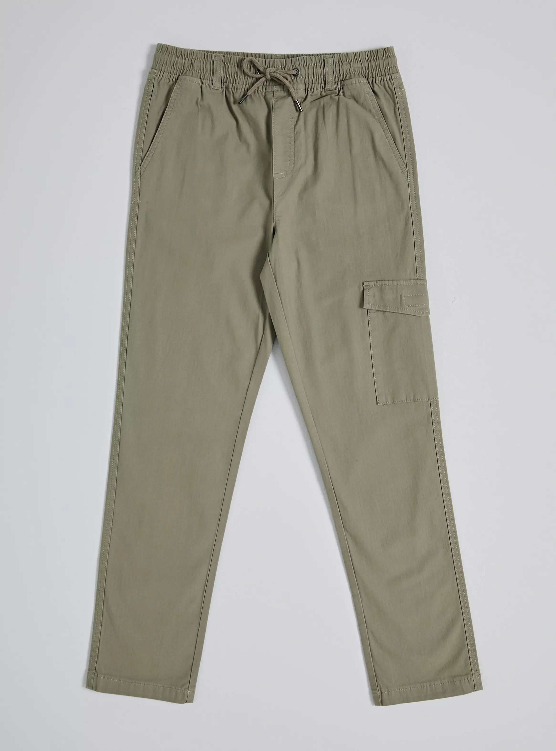 Pantalón Tiro Medio con Cordón Niño-1