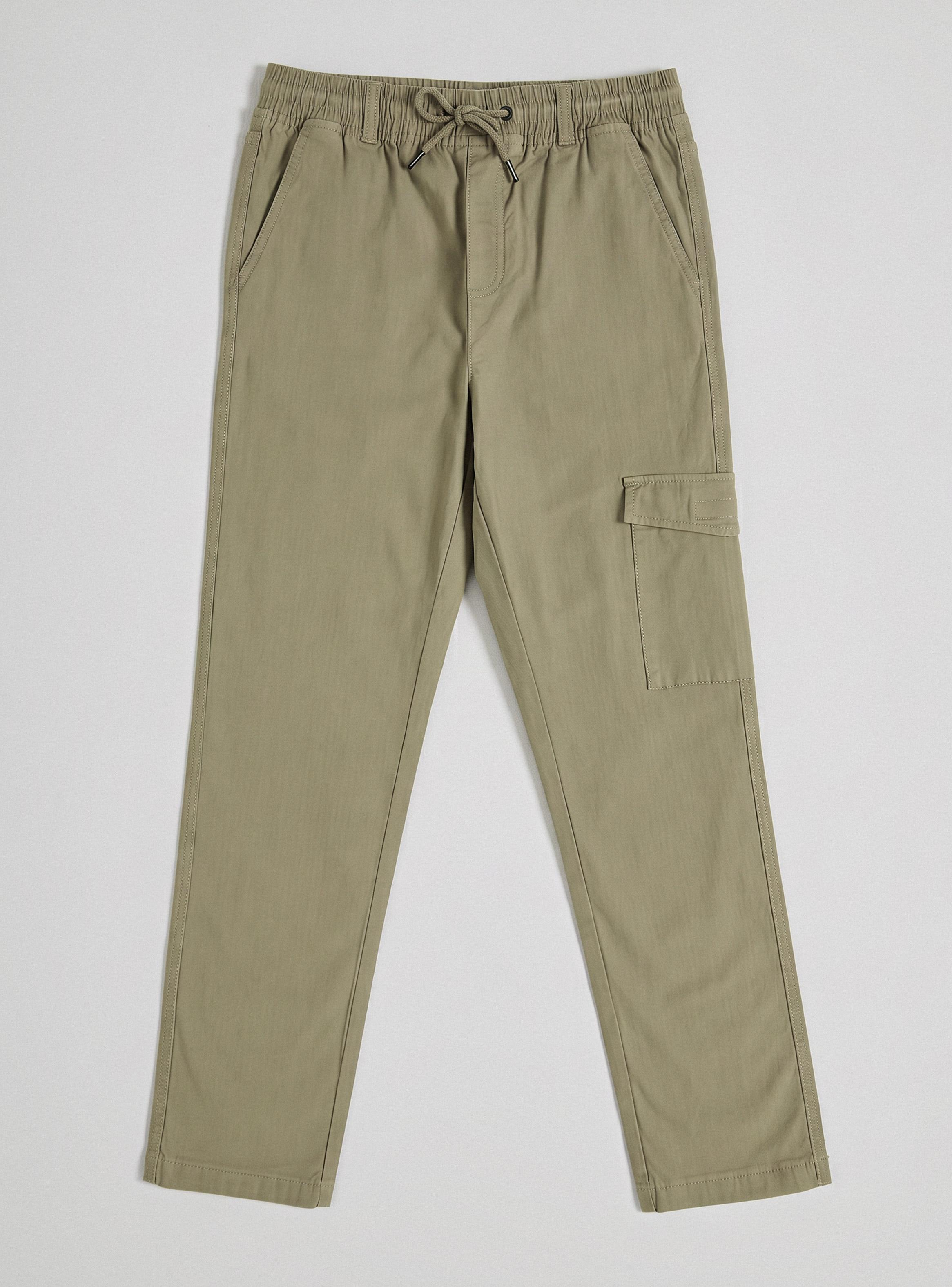 Pantalón Tiro Medio con Cordón Niño-1