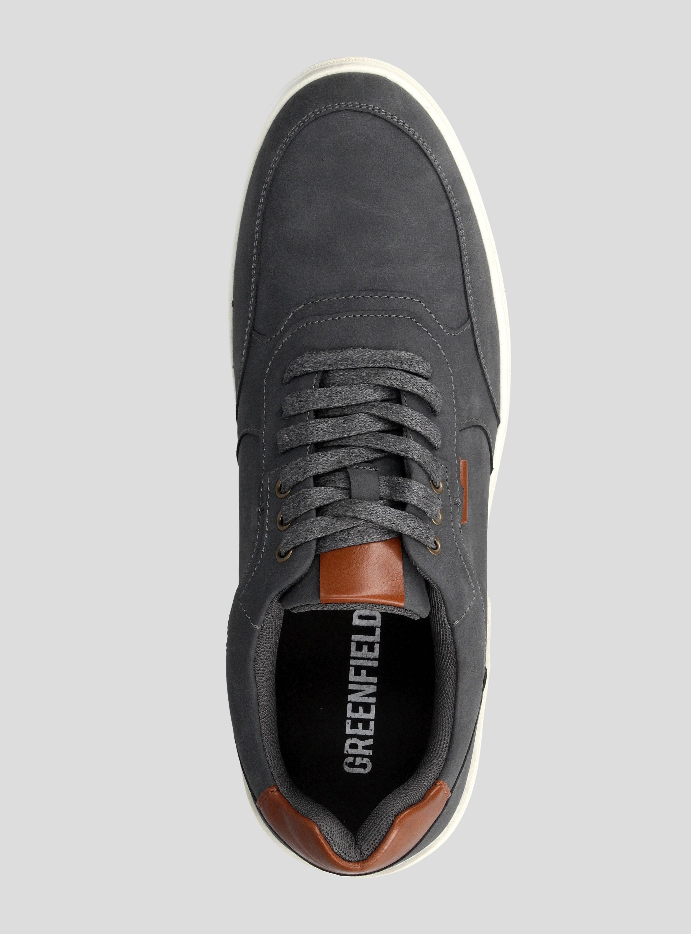 Zapatilla Urbanas Cordones y Plantilla Cuero Hombre-3