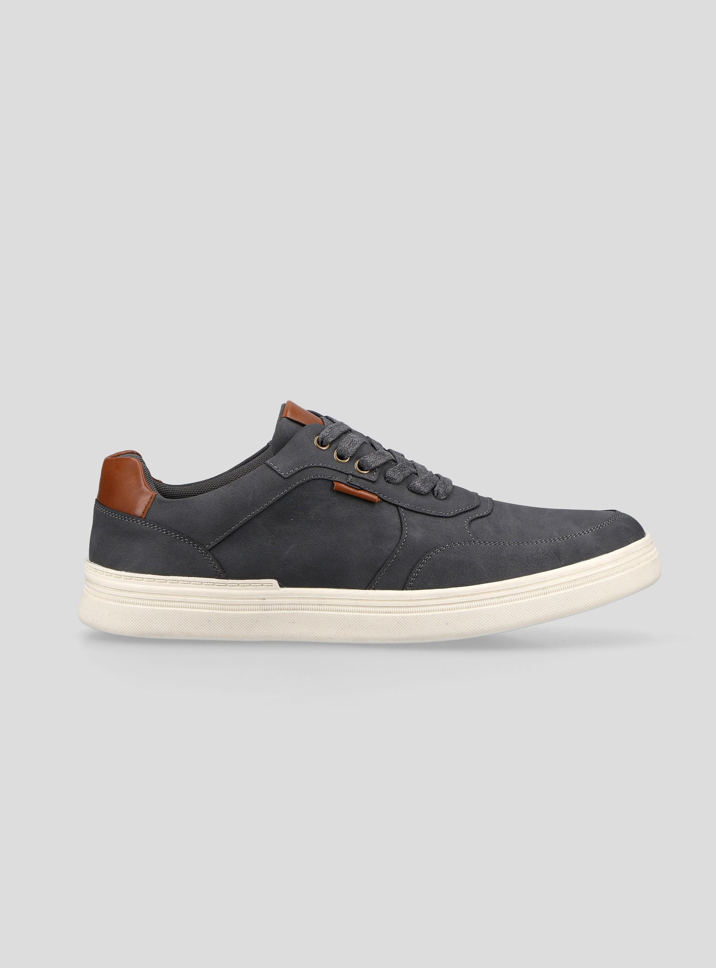 Zapatilla Urbanas Cordones y Plantilla Cuero Hombre-1