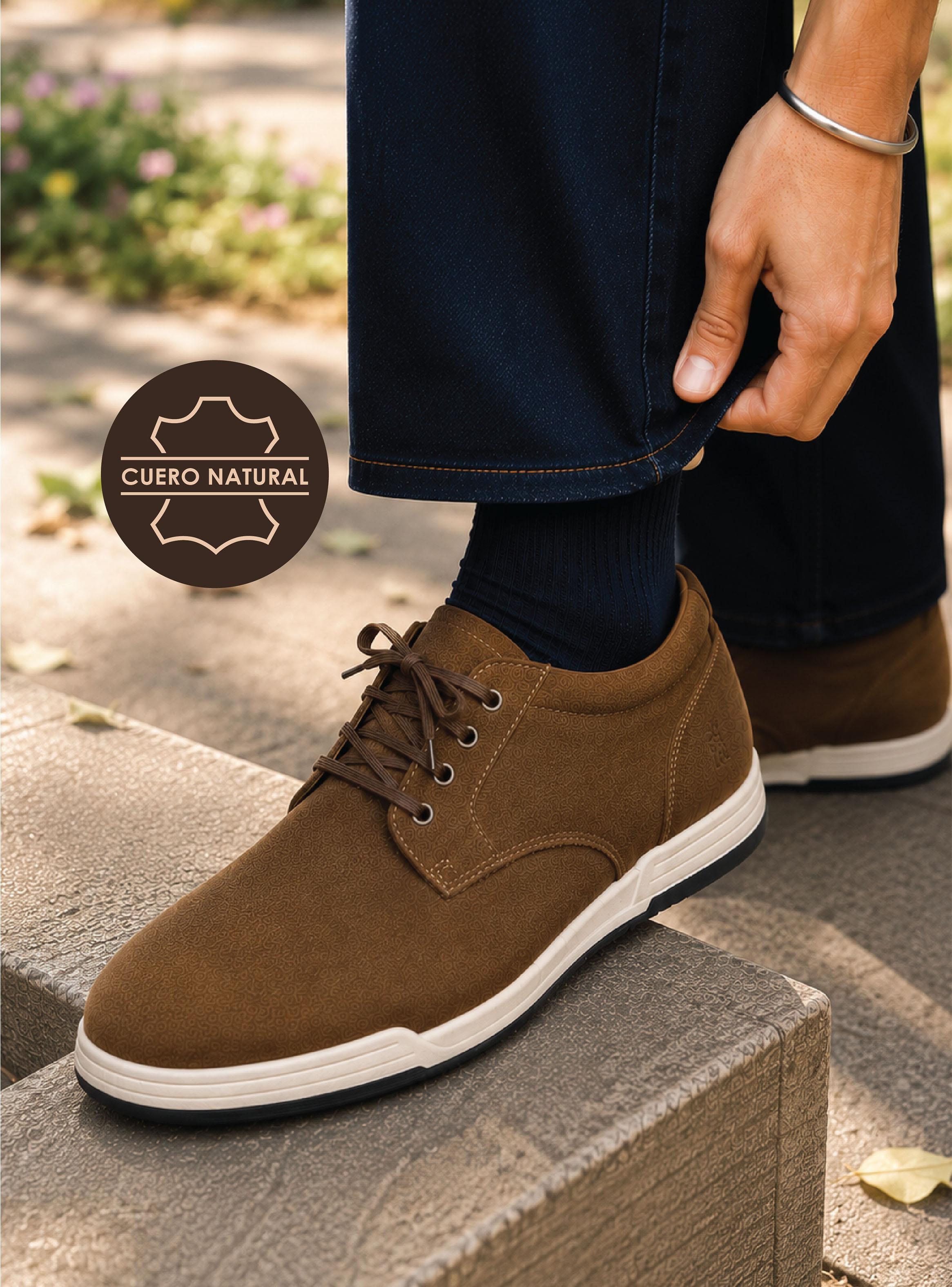 Zapato Casual Miles Gamuza Hombre-0