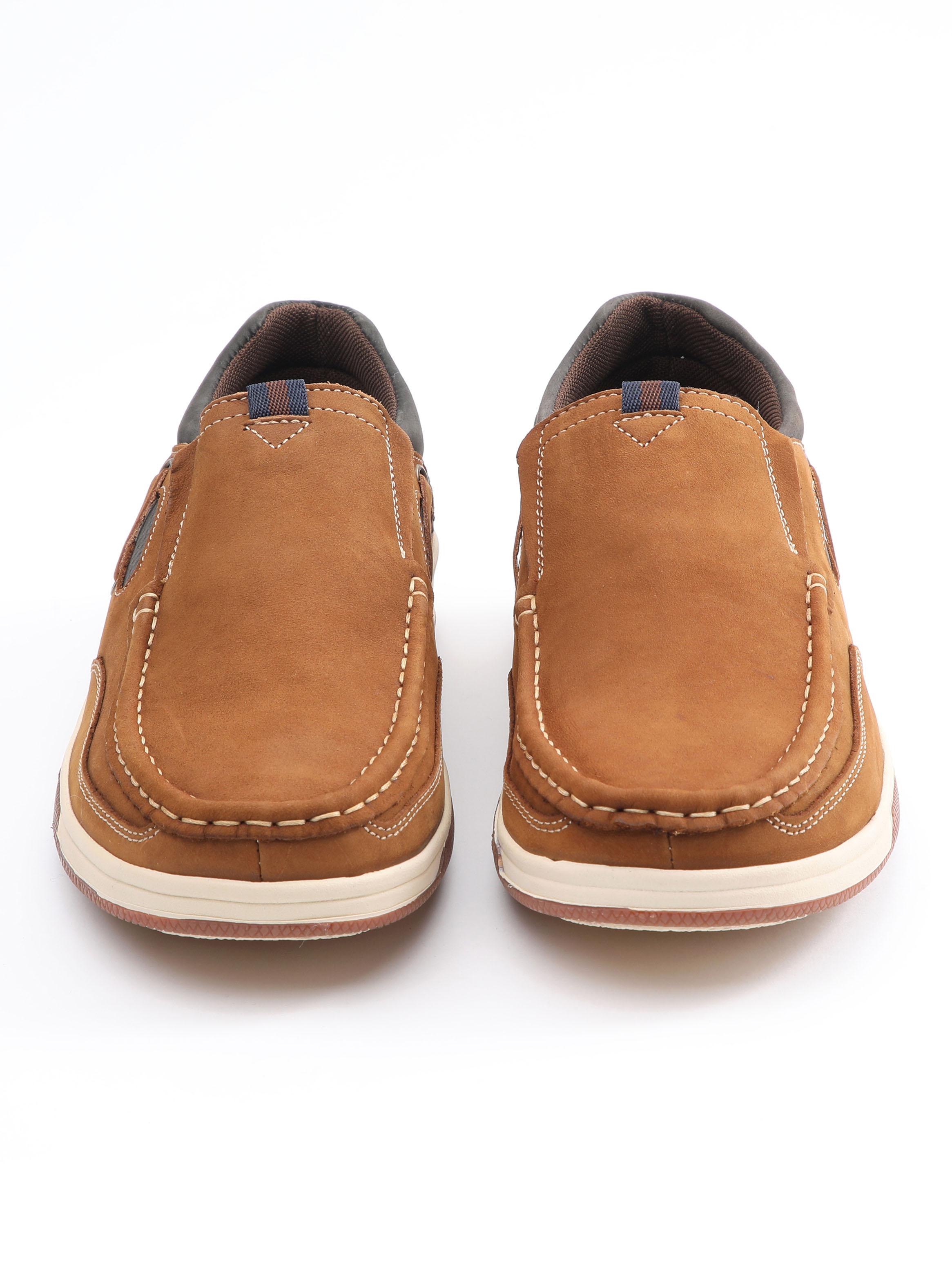Zapato Casual Loira Cuero Nobuck Hombre-2
