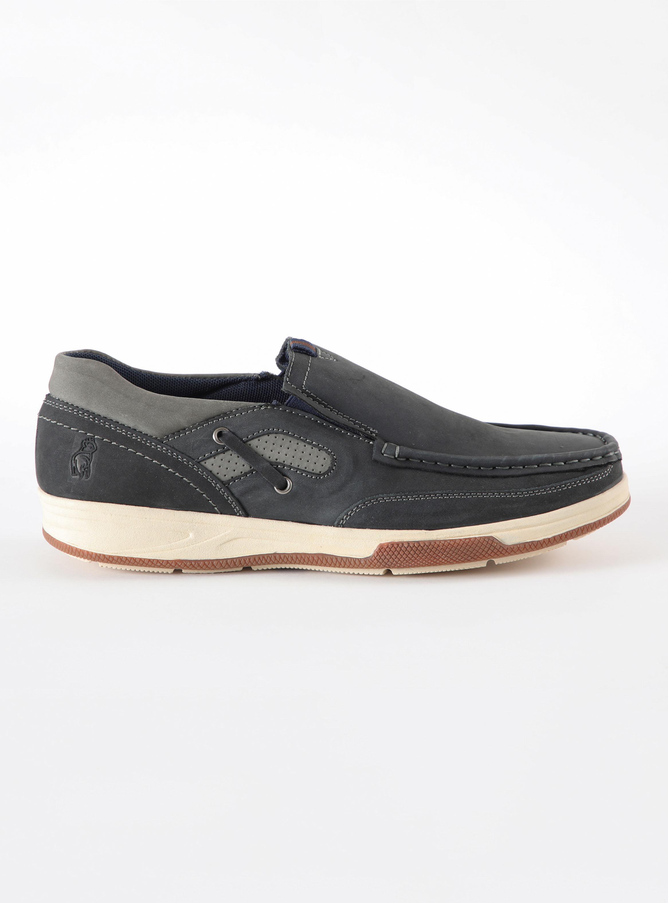 Zapato Casual Loira Cuero Nobuck Hombre-0