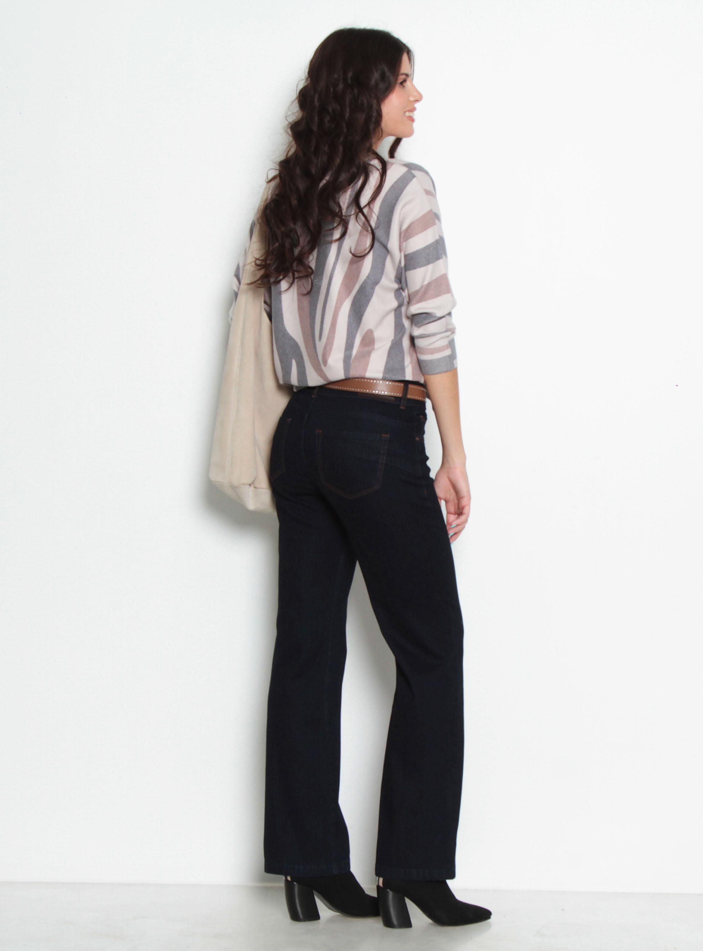 Jeans Recto Tiro Medio Push In Push Up Jr33-4