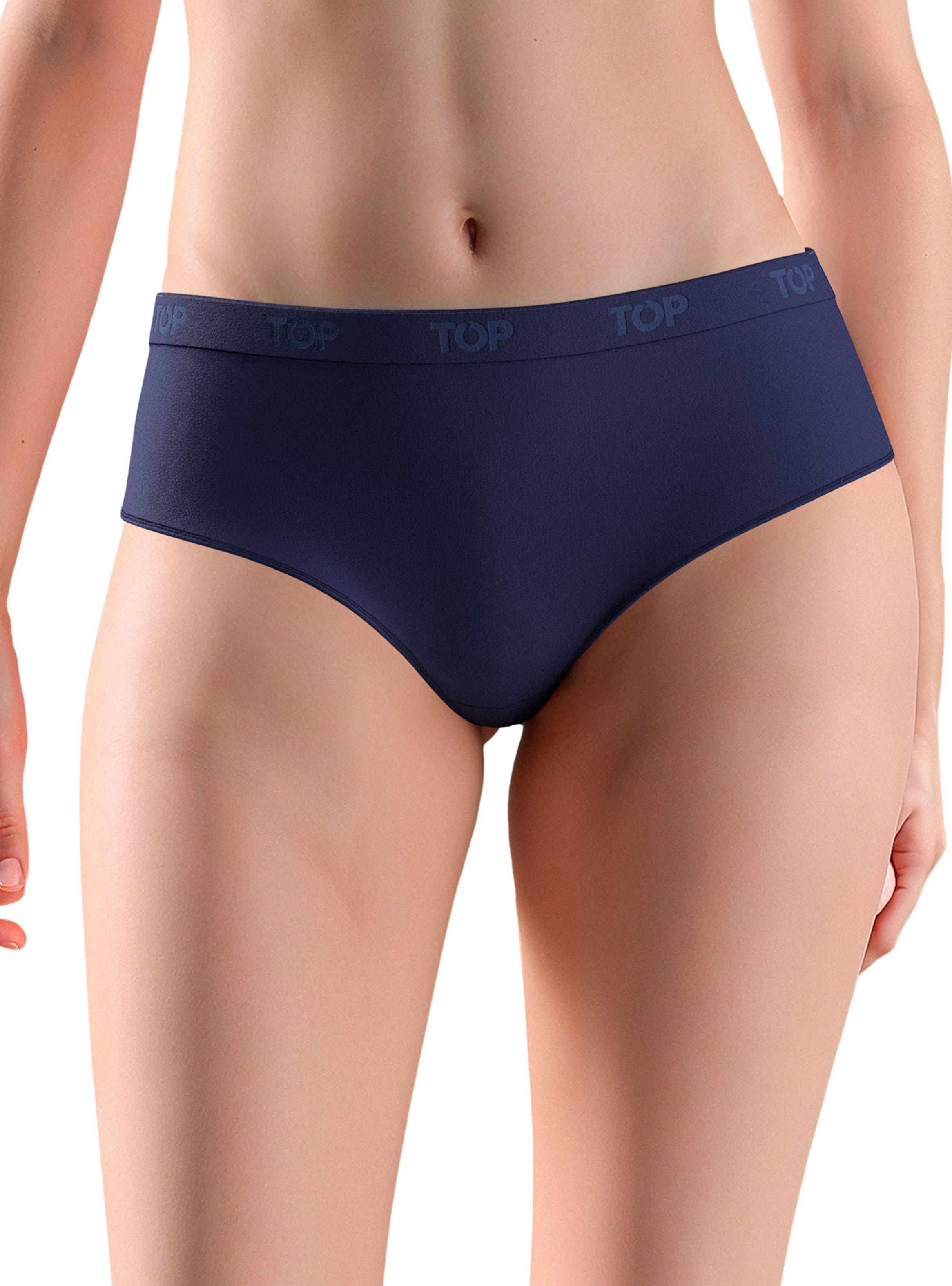 Pack 5 Calzón Algodón Color Liso 206-2