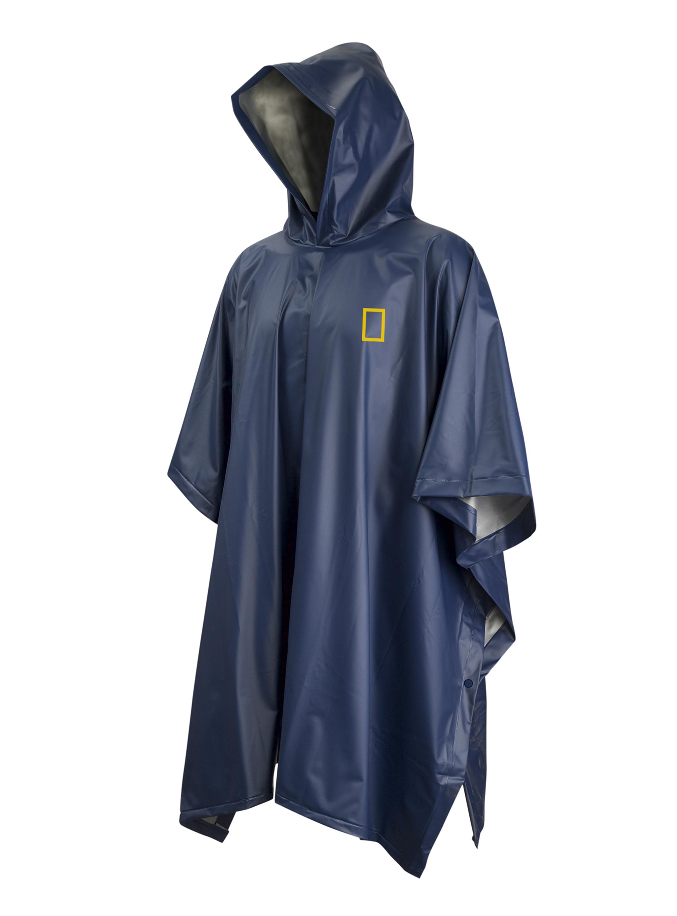 Poncho Waterproof Azul-0