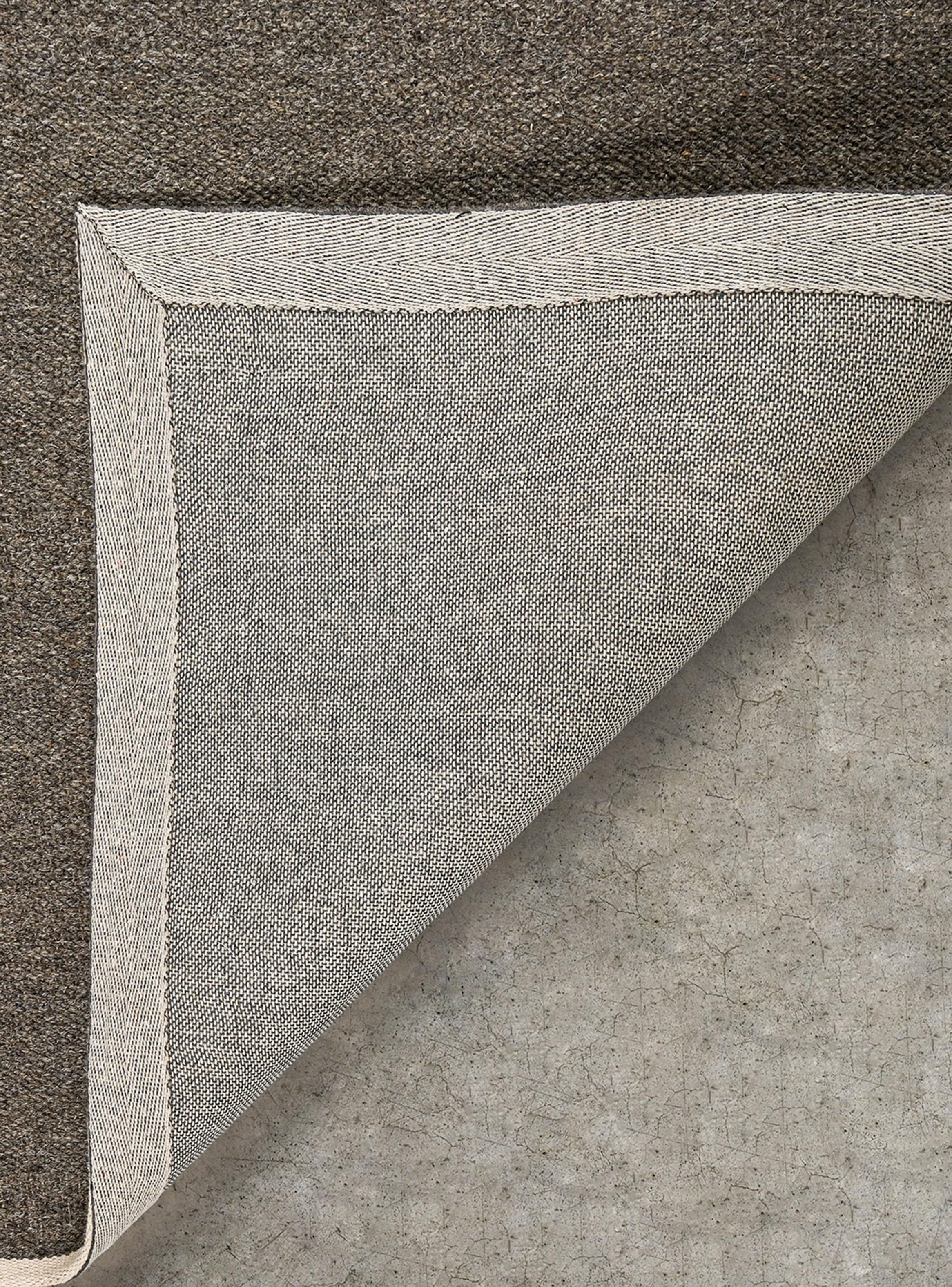 Alfombra Lana Gris 160x235 cm-2