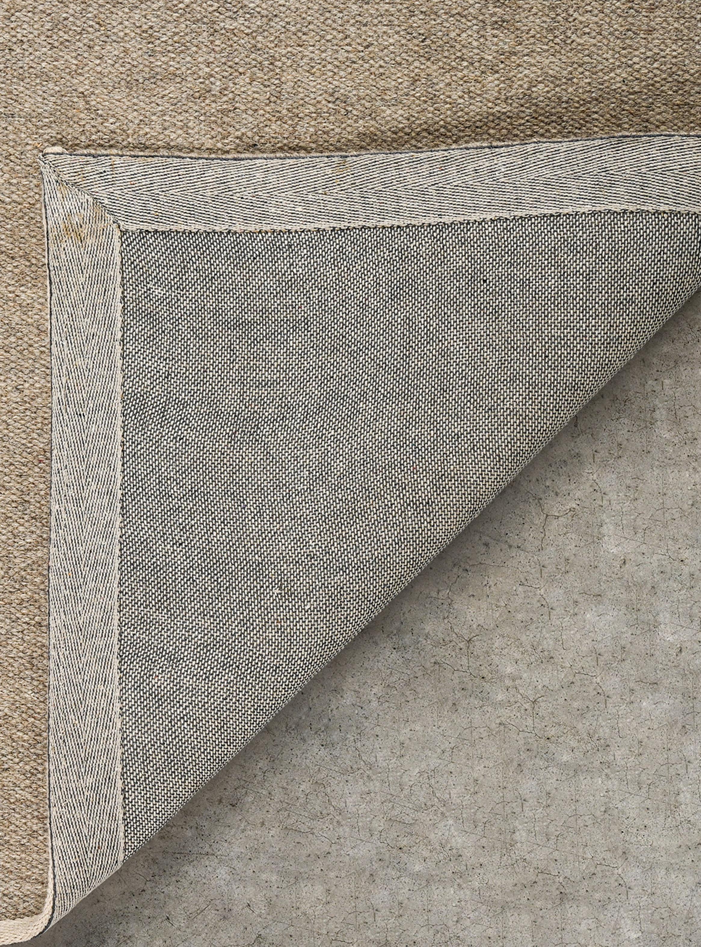 Alfombra Lana Beige 80x120 cm-2