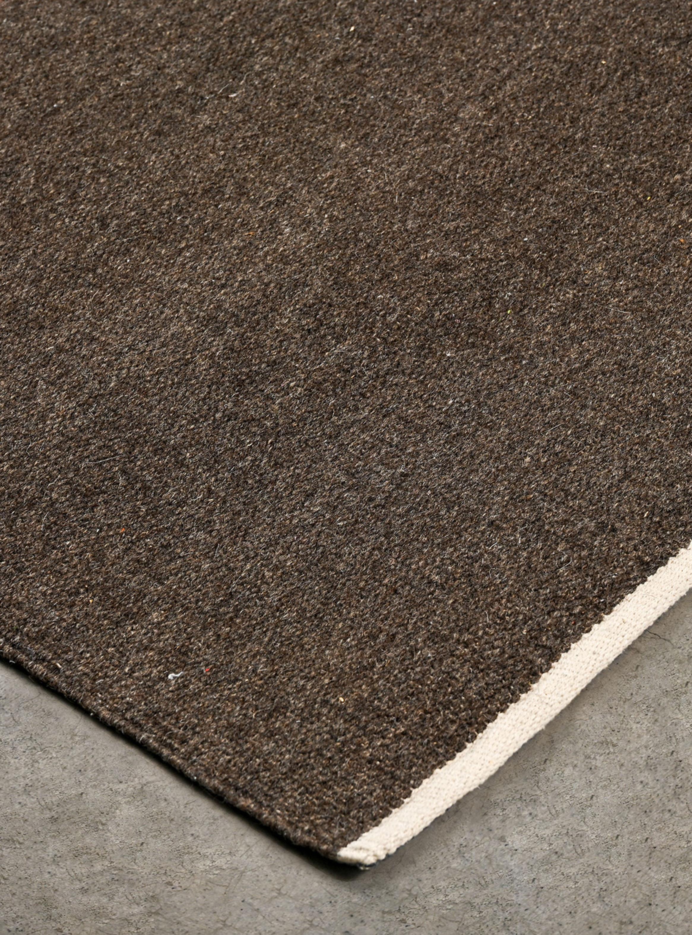 Alfombra Lana Coffee 240x340 cm-1