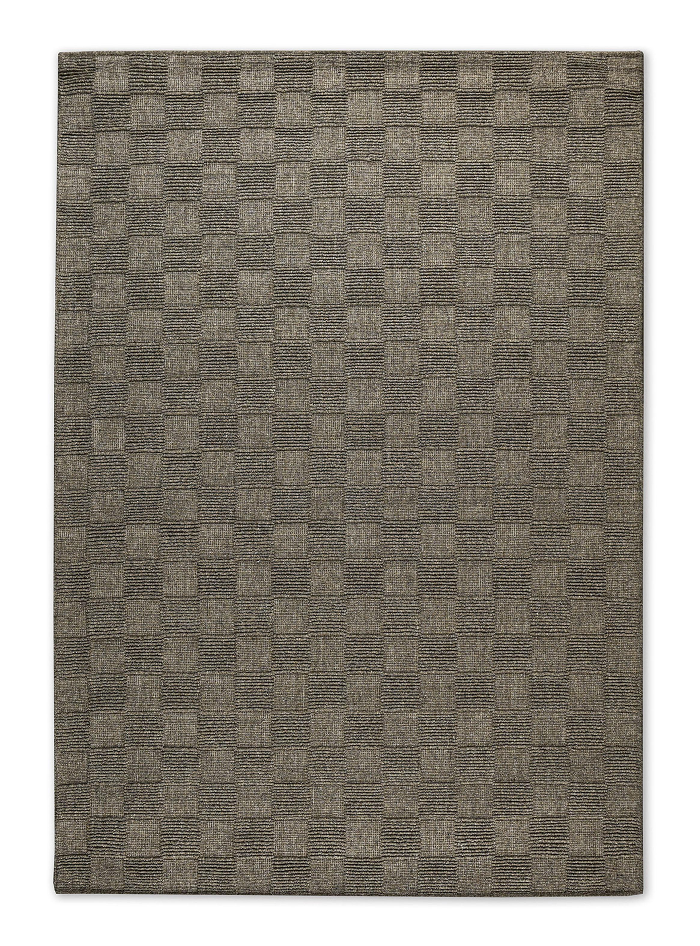 Alfombra Lana Square Gris 200x300 cm-0
