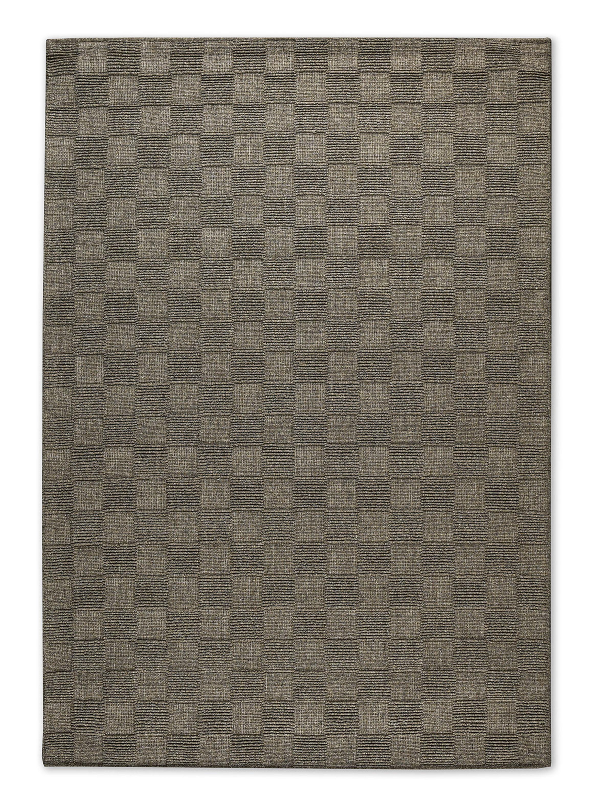 Alfombra Lana Square Gris 240x330 cm-0