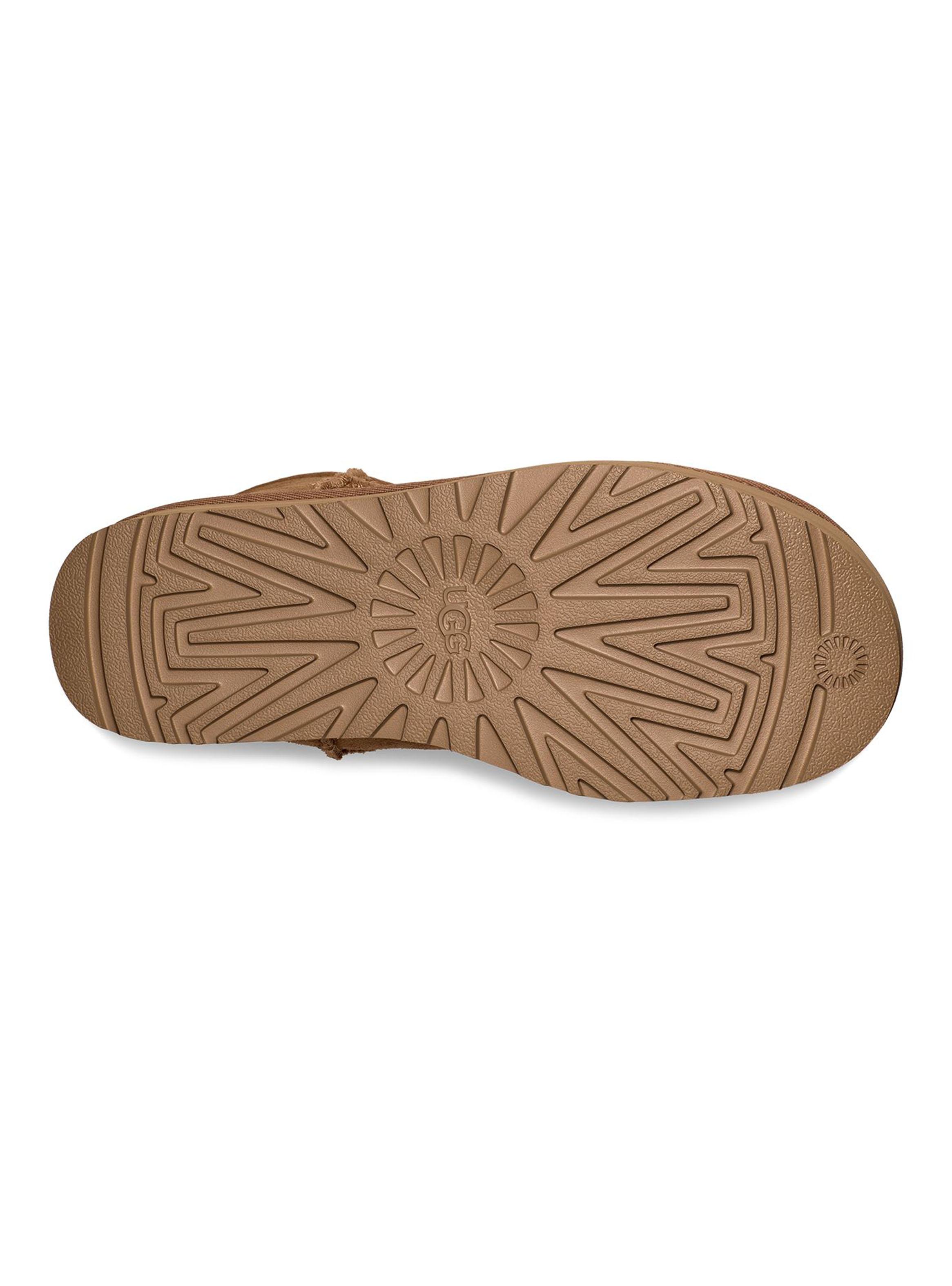 Bota Classic-Mini Platform Chestnut Mujer-5