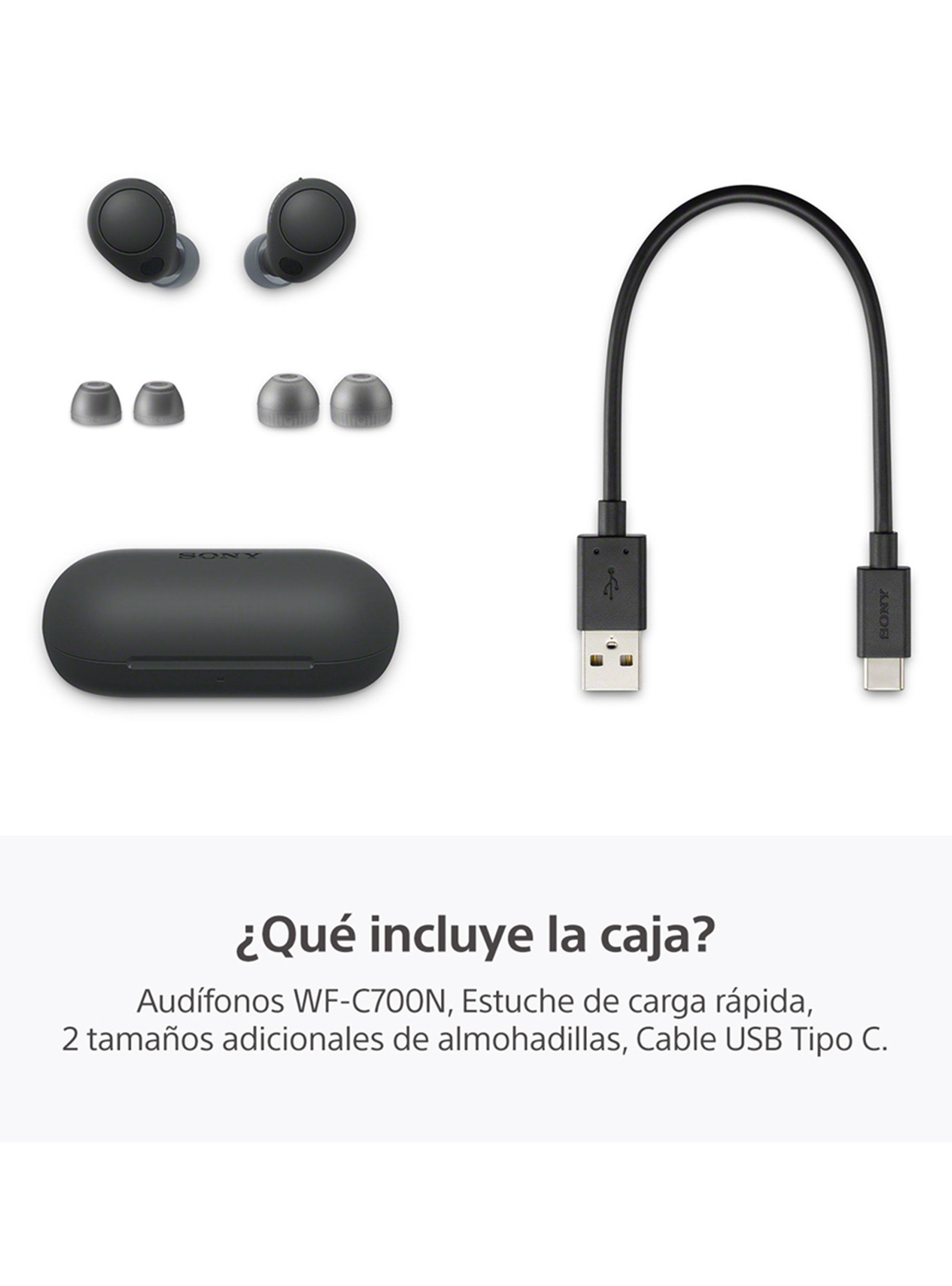 Audífonos Bluetooth Noise Cancelling WF-C700N Negro-2