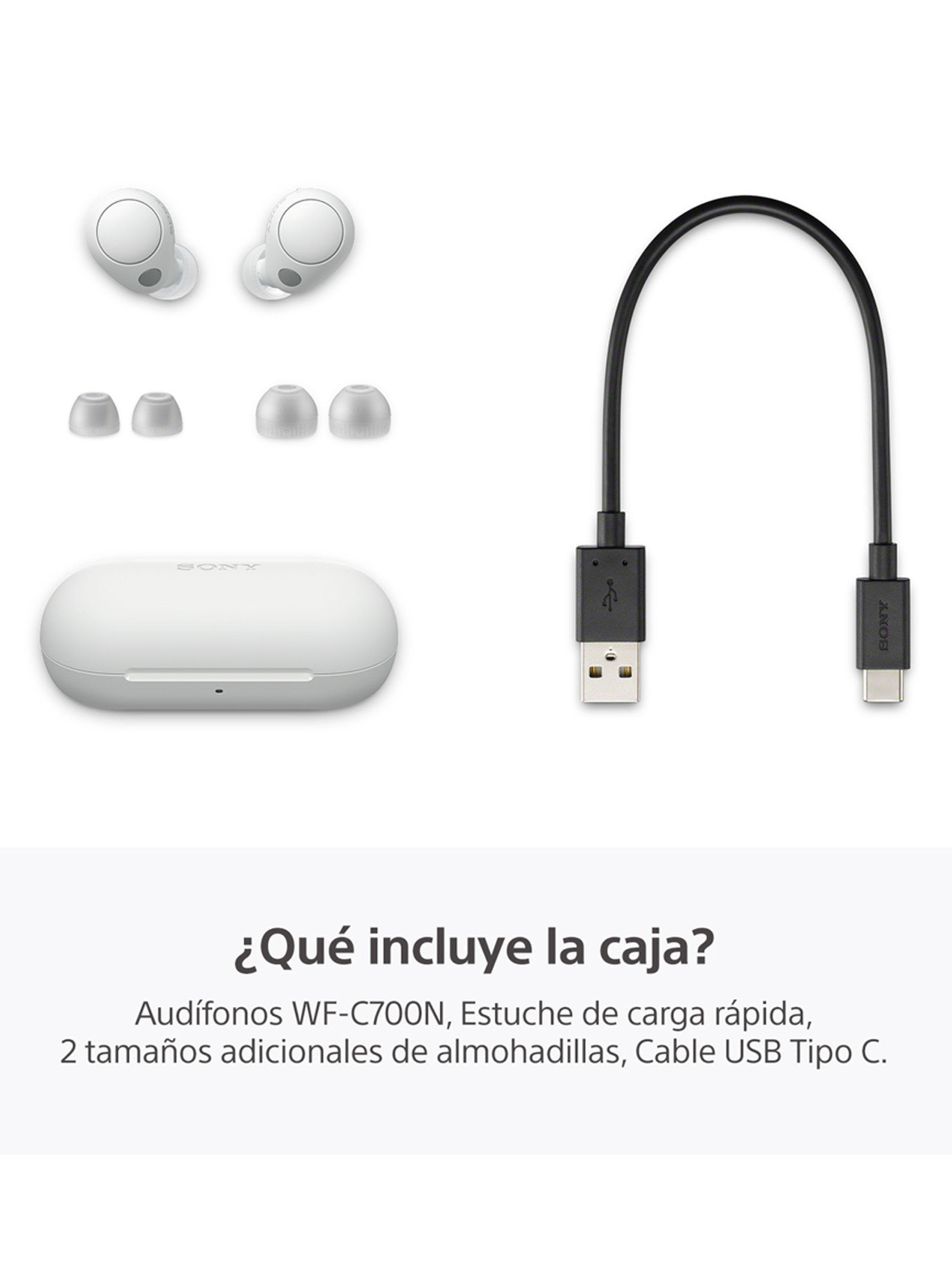 Audífonos Bluetooth Noise Cancelling WF-C700N Blanco-2
