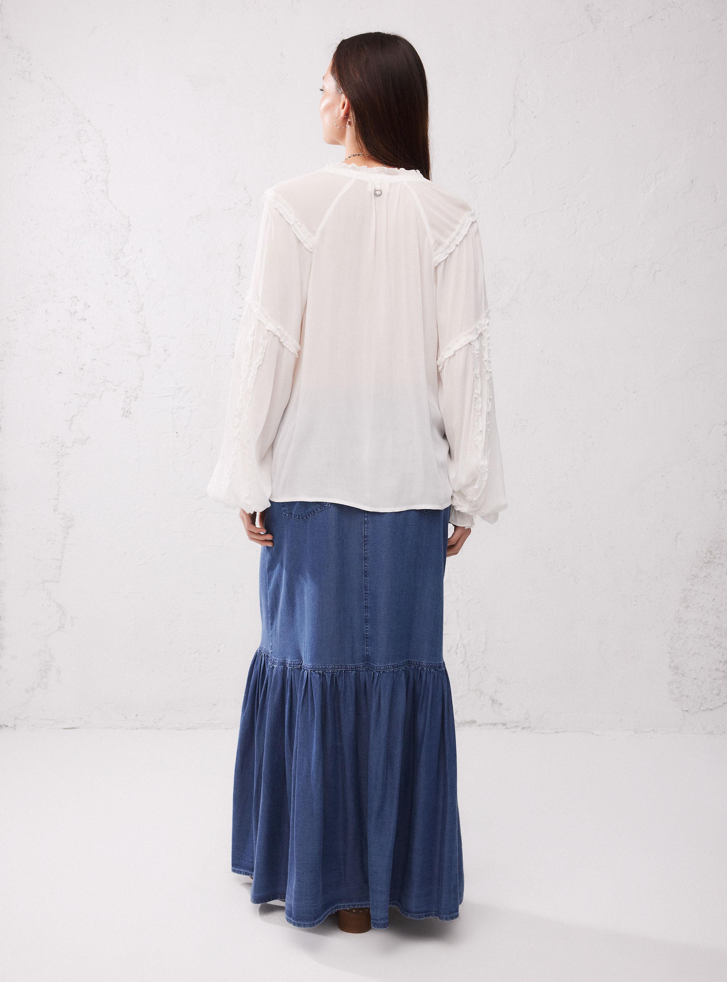 Blusa Tipo Boho y Vuelos-5