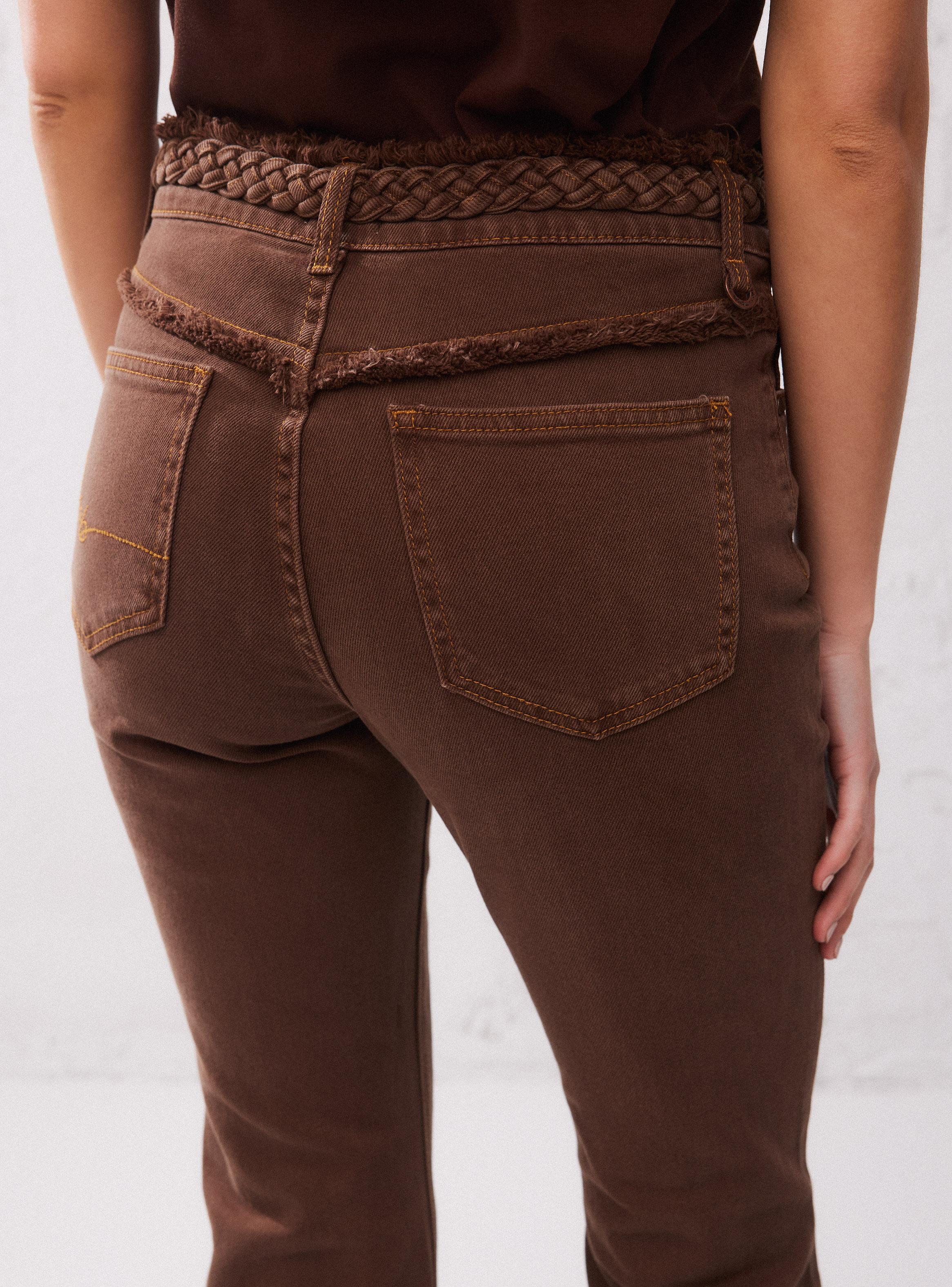 Jeans Barrel Diseño Desflecado-3