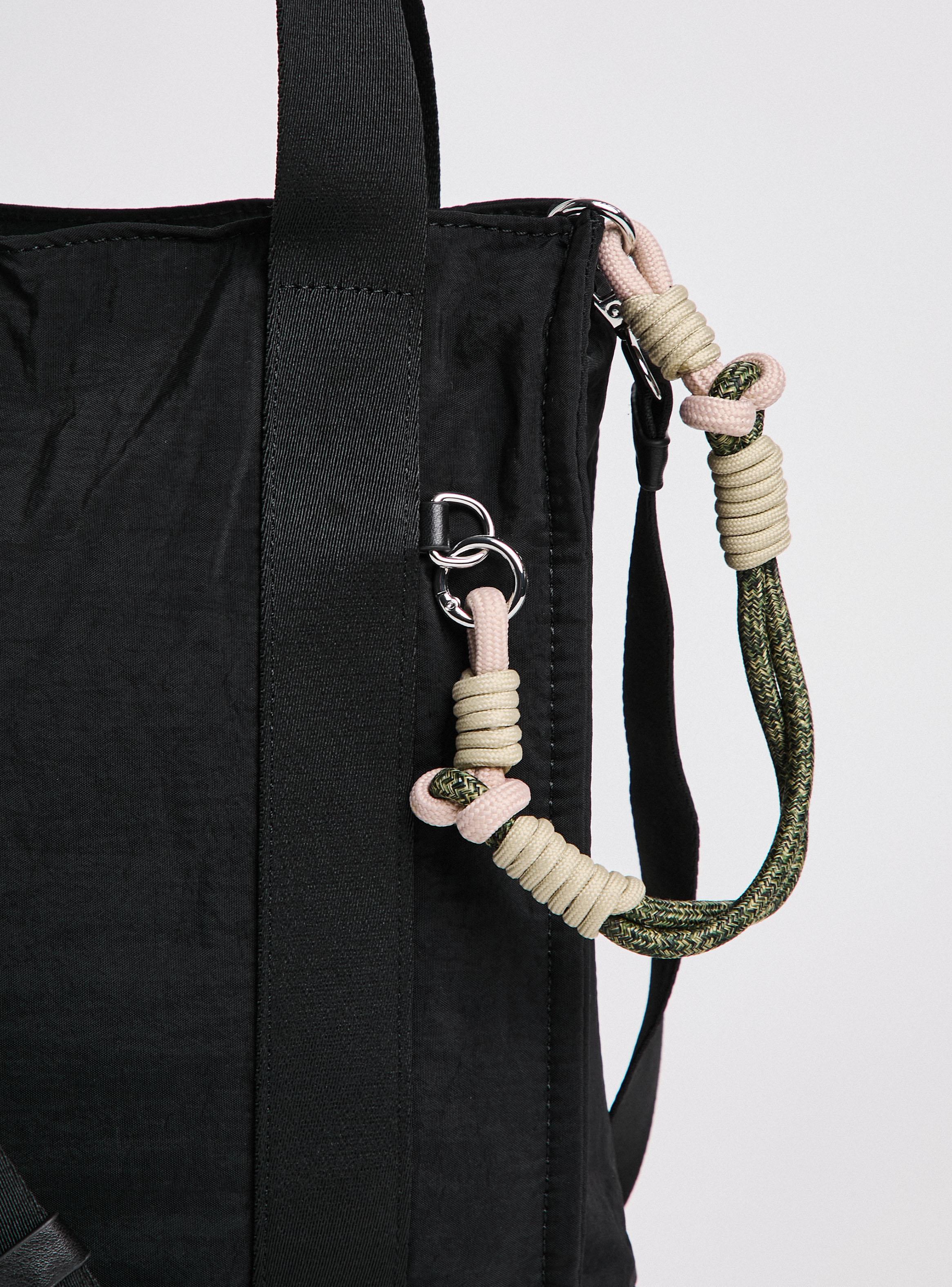 Cartera de Hombro Totebag Detalle Cuerda-6