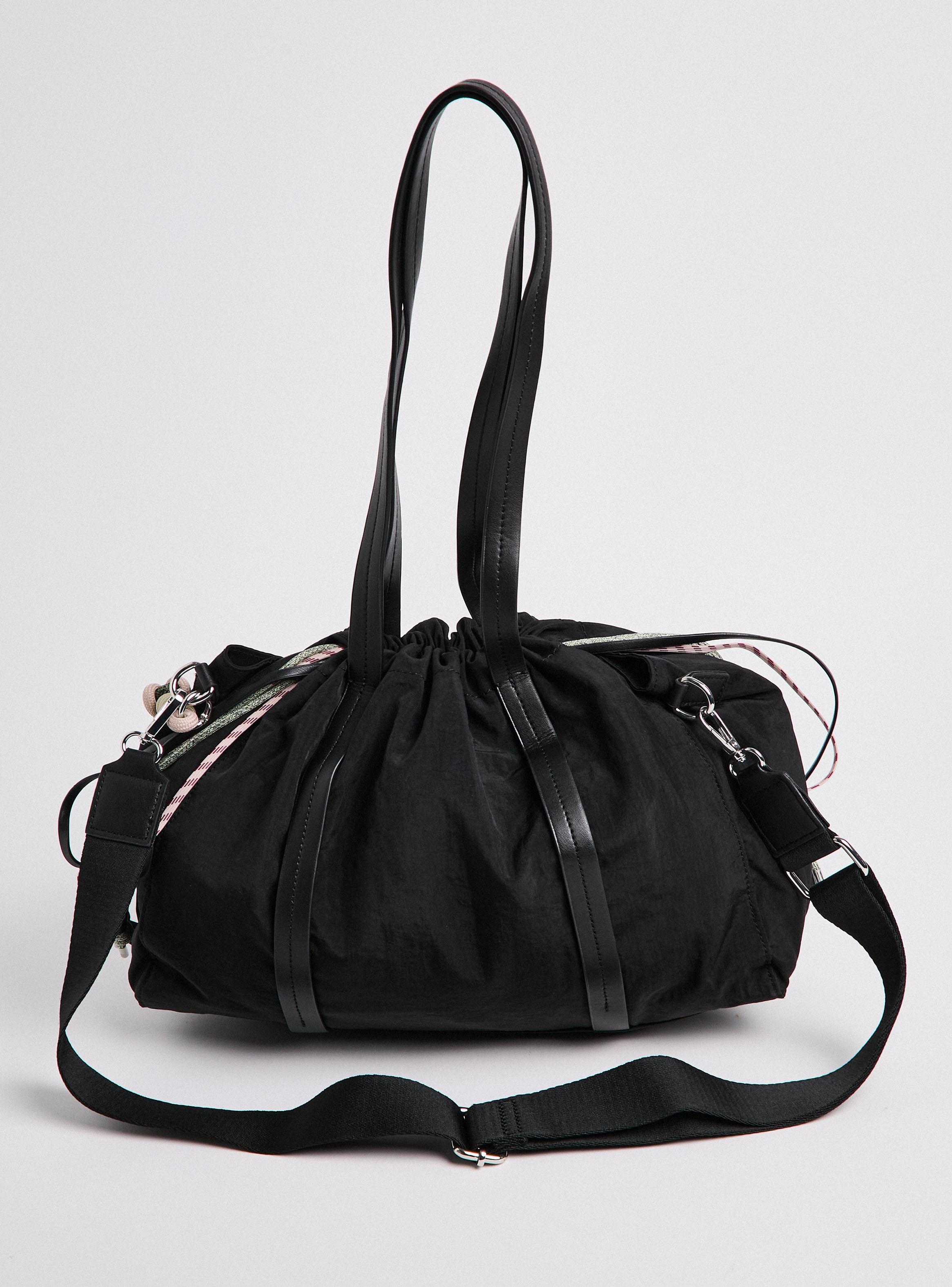 Cartera de Hombro Tipo Bolso Detalle Cuerdas-4