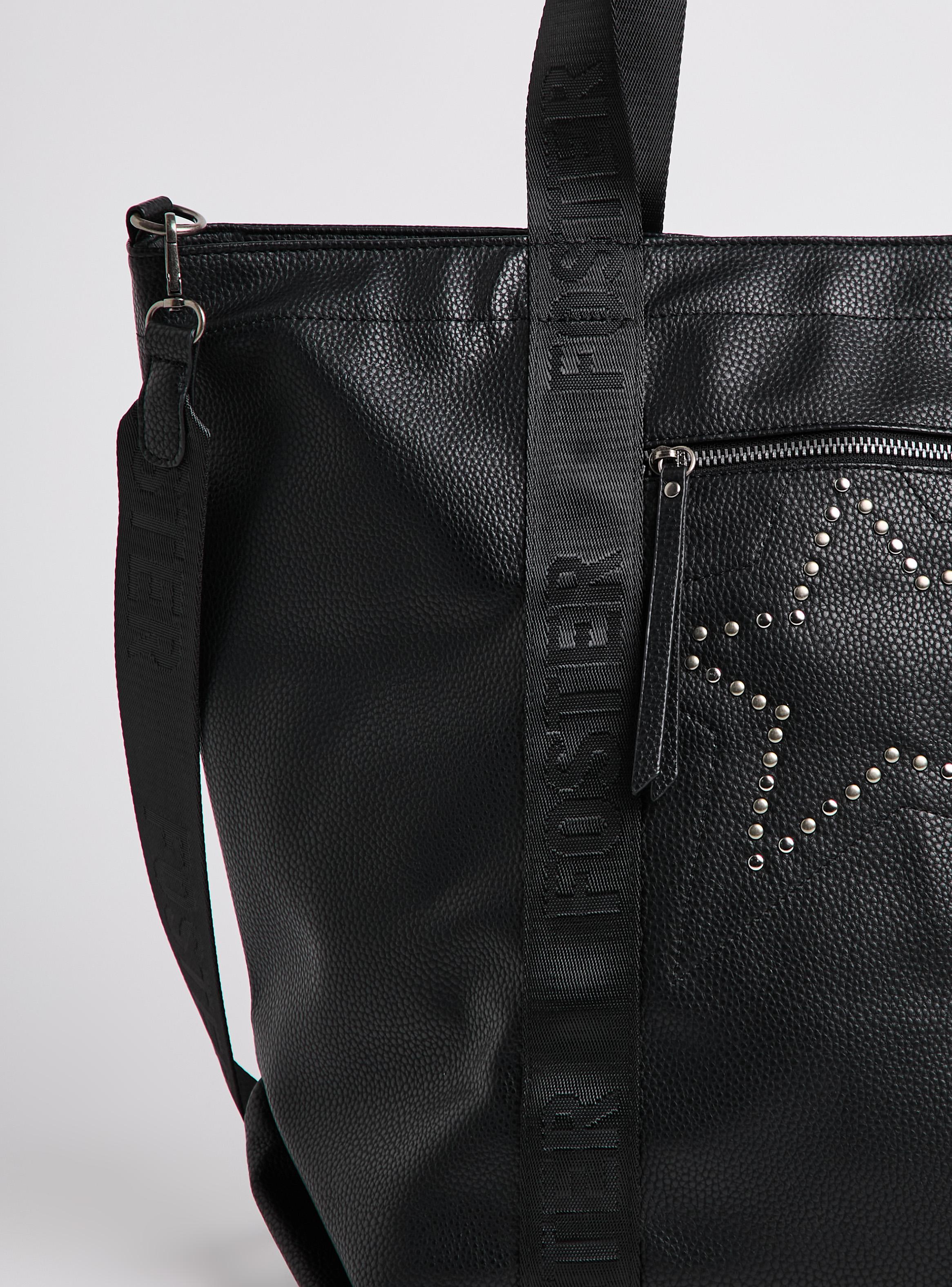 Cartera de Hombro Tote Estrellas Tachas-6