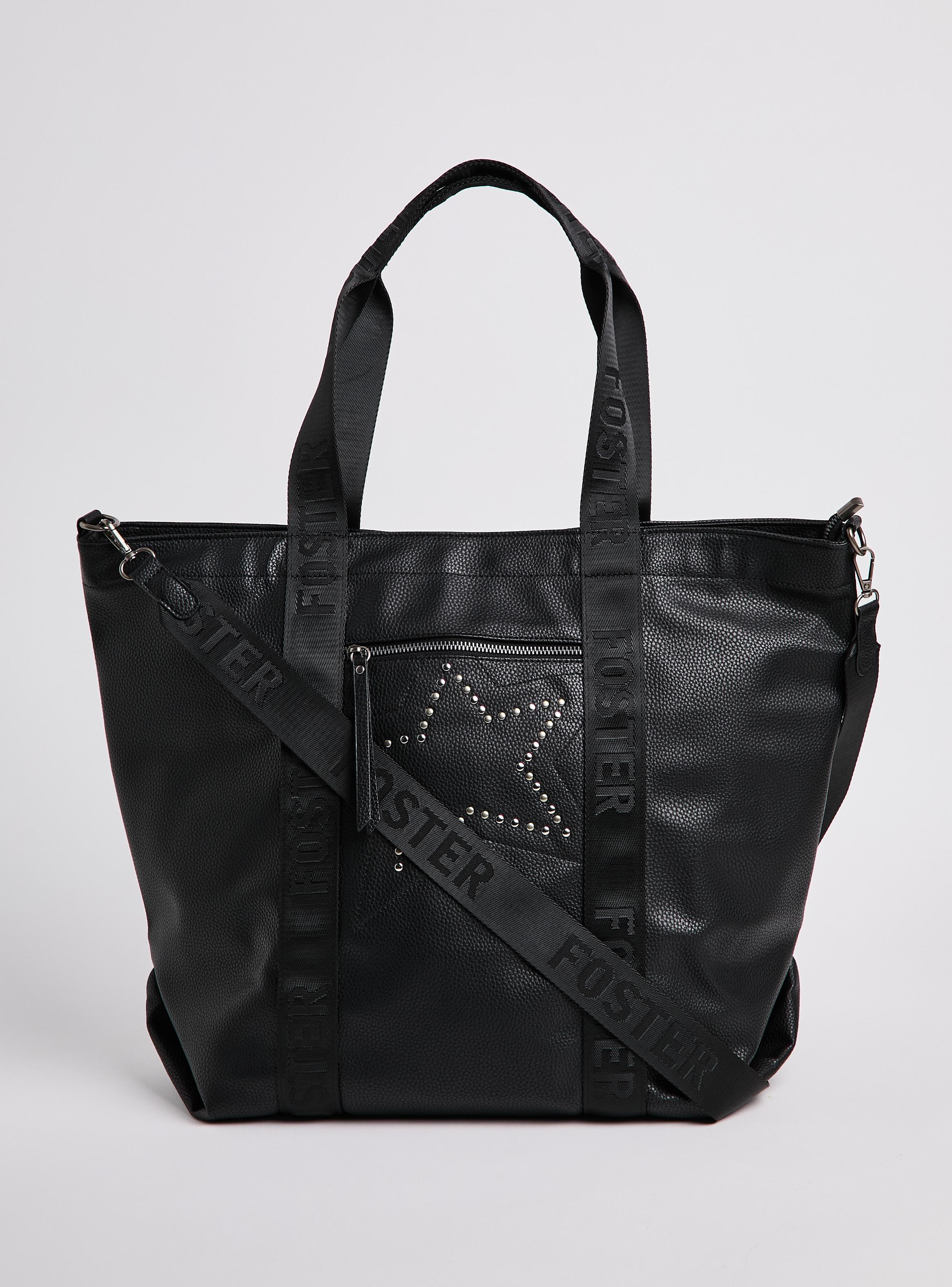 Cartera de Hombro Tote Estrellas Tachas-2