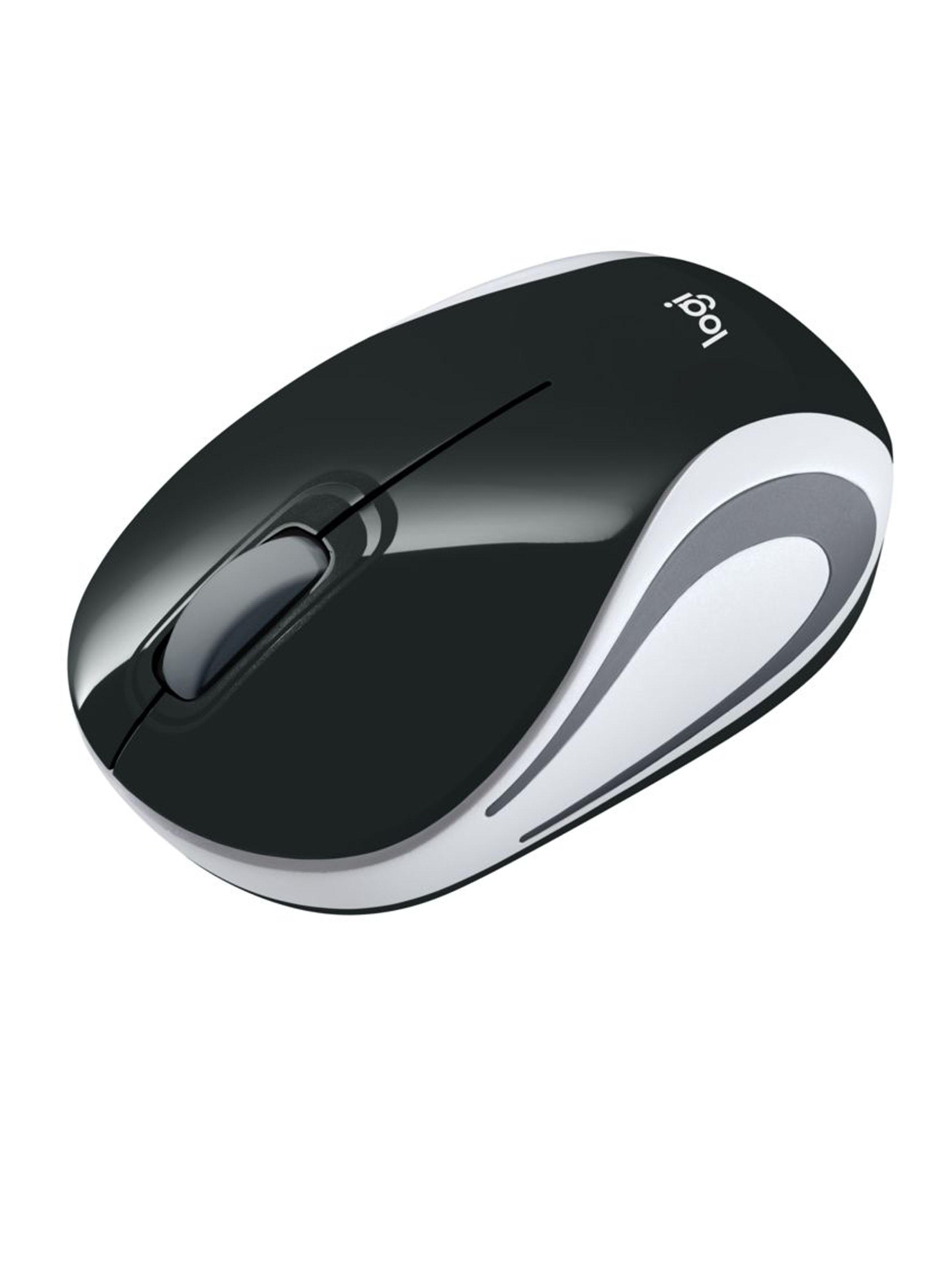 Mouse Logitech Inalámbrico M187 Negro-3
