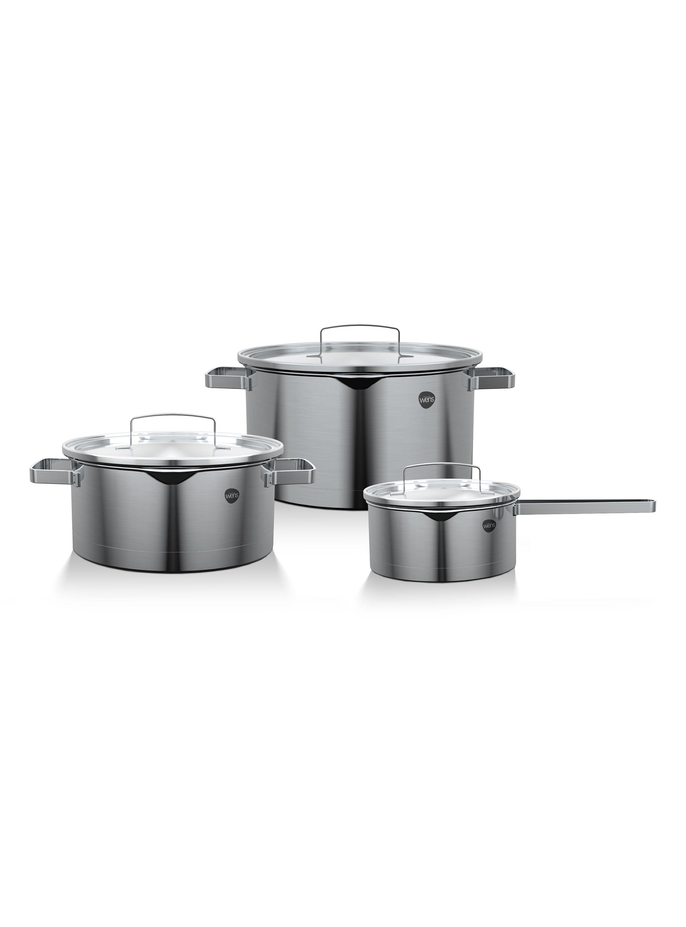 Batería de Cocina 6 Piezas 510-6SS-0
