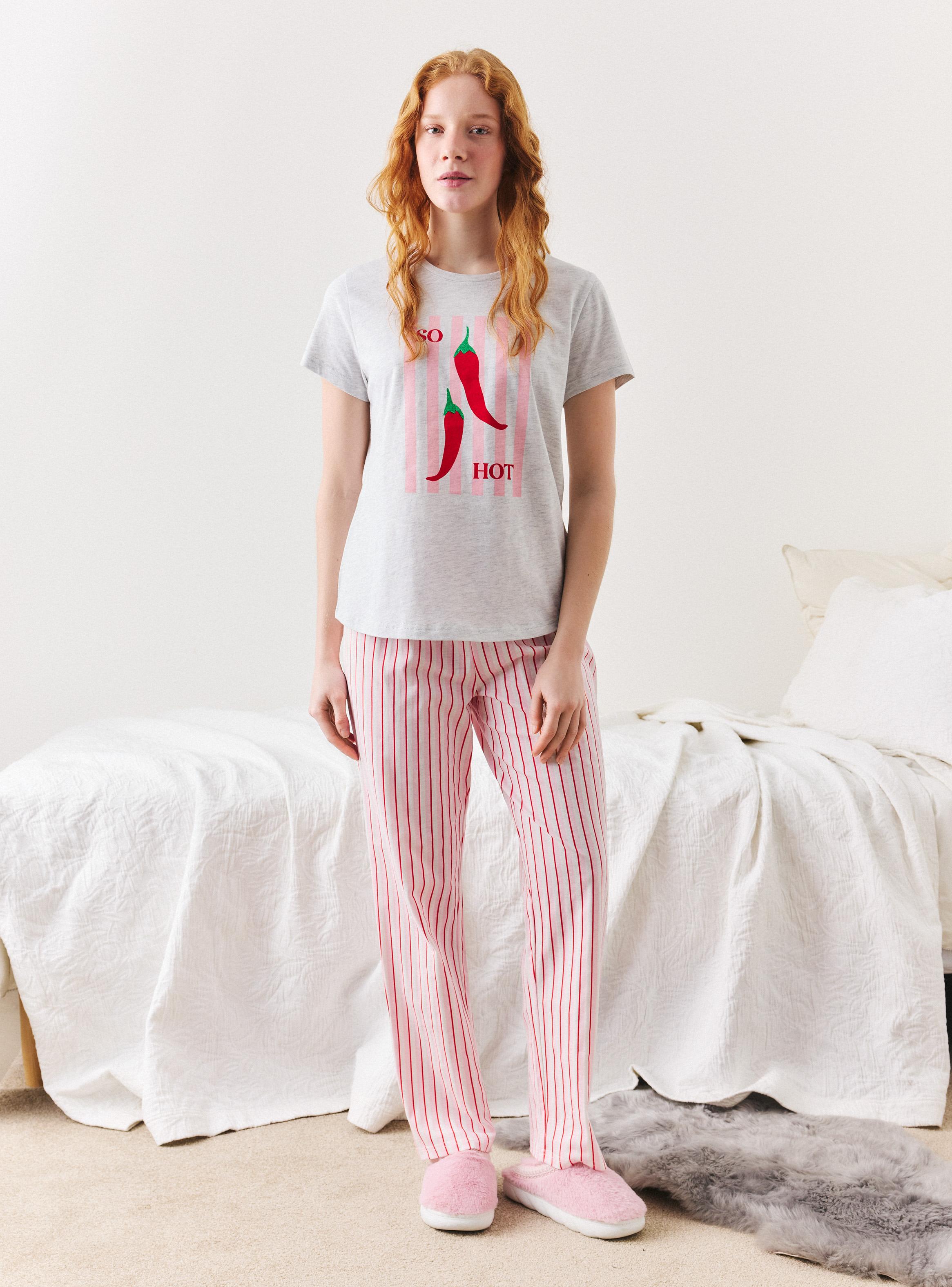 Polera Pijama Estampada Algodón Jersey Ármalo a tu Pinta-4
