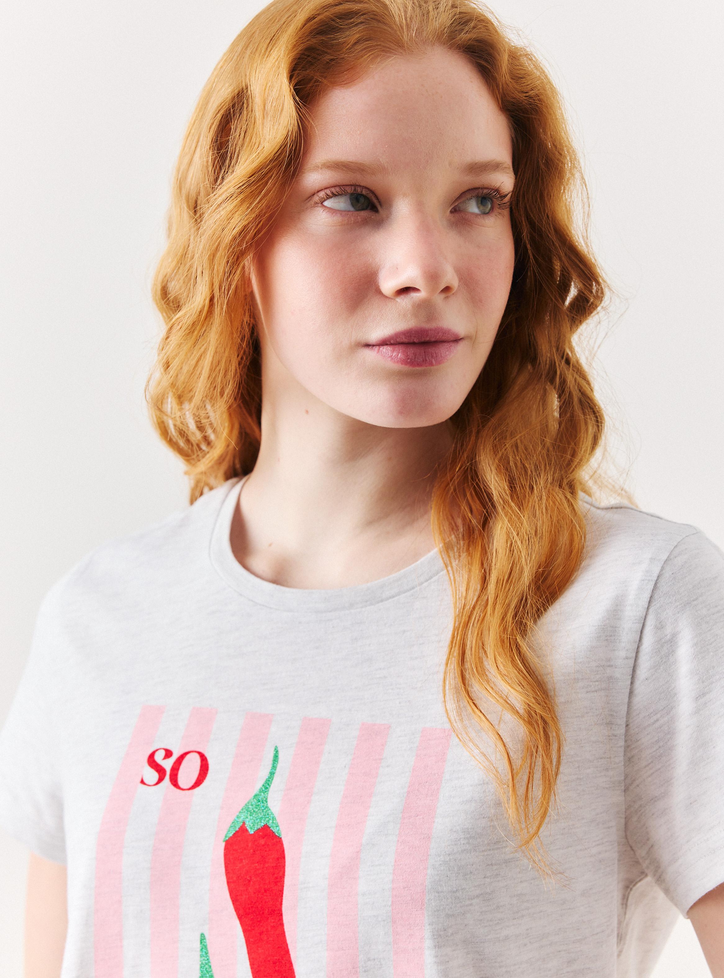 Polera Pijama Estampada Algodón Jersey Ármalo a tu Pinta-2