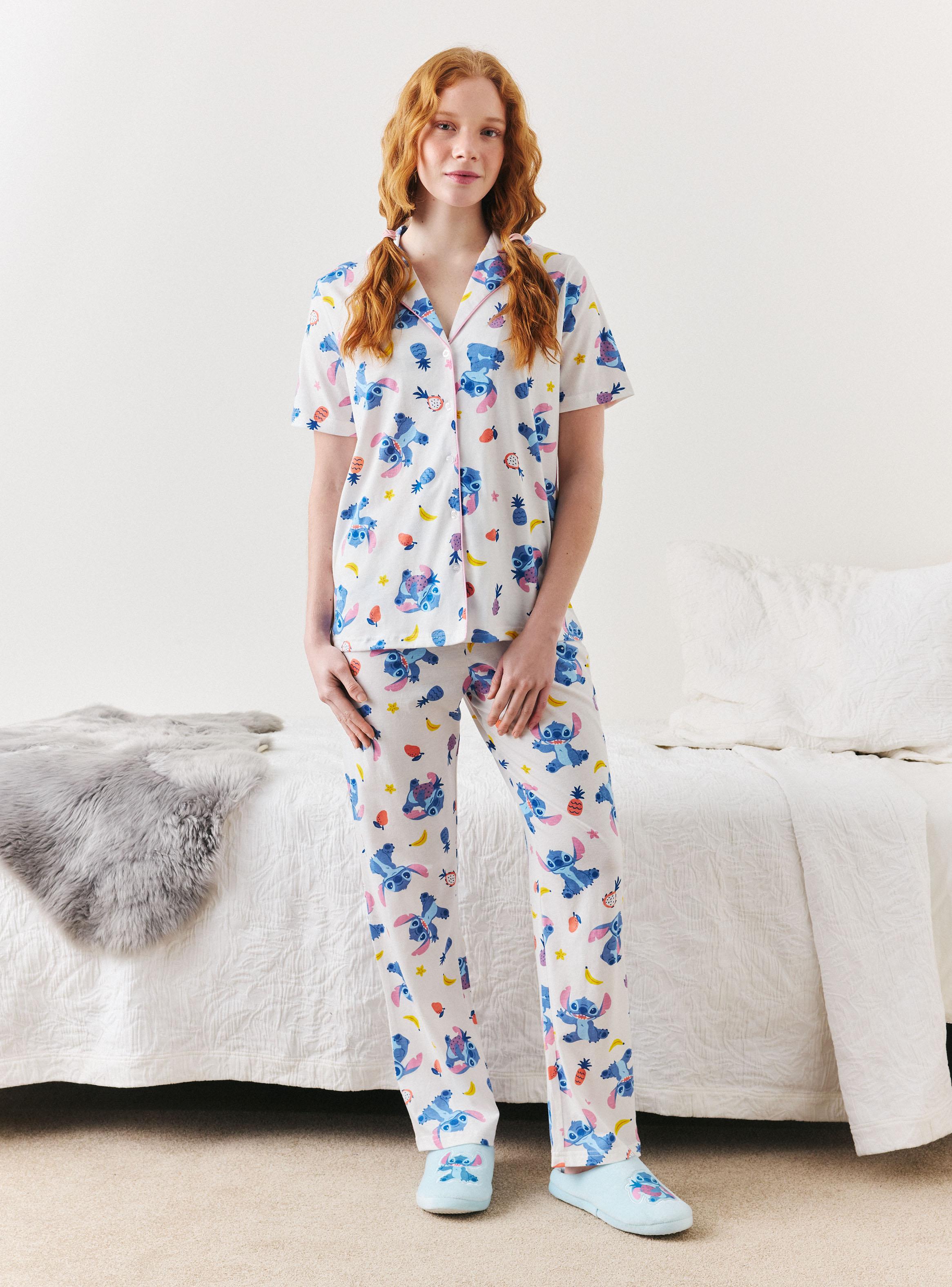 Pijama Camisero Disney Stitch-4