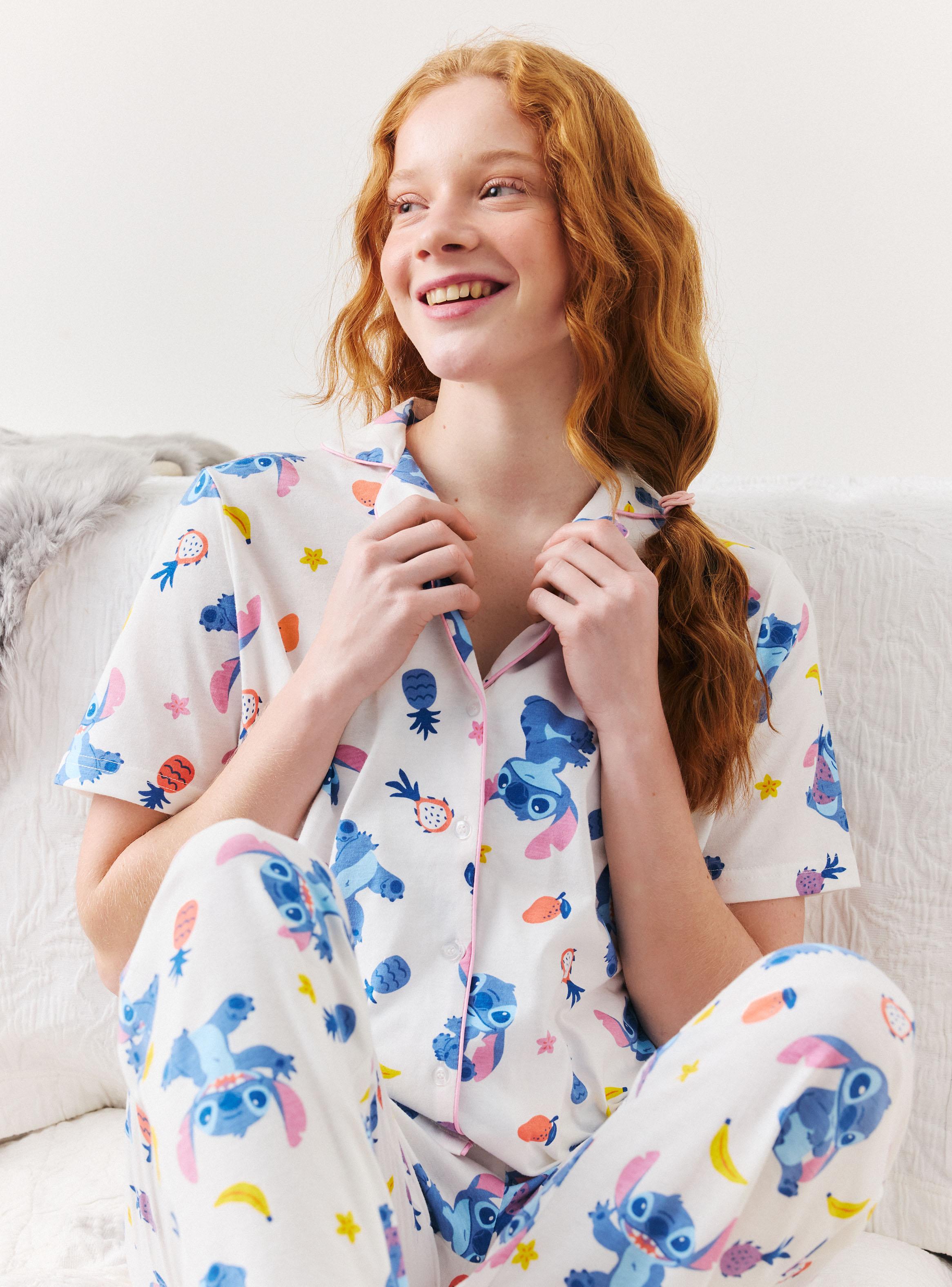 Pijama Camisero Disney Stitch-2
