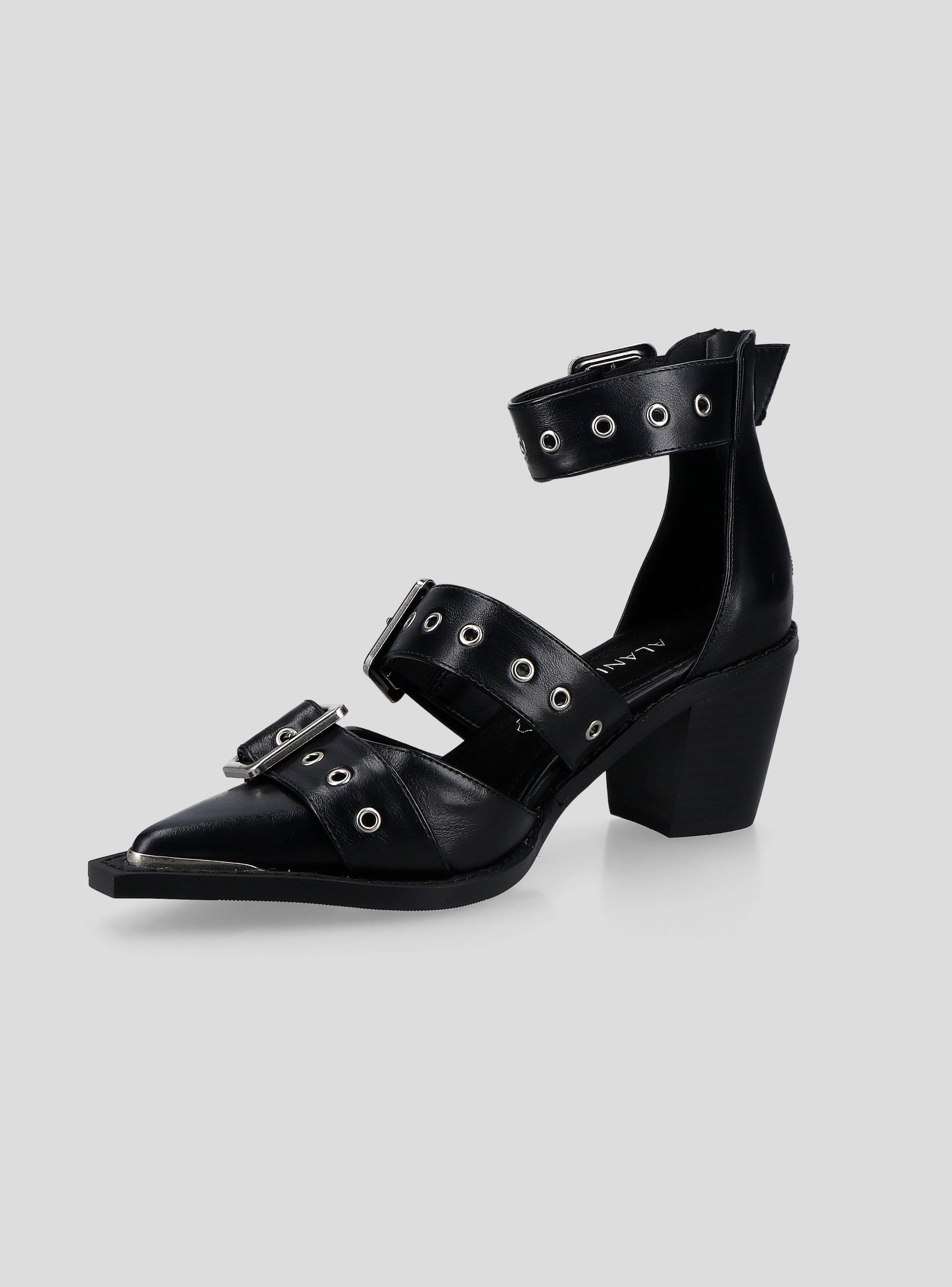 Zapato Casual Multihebilla con Taco Bloque Mujer-2