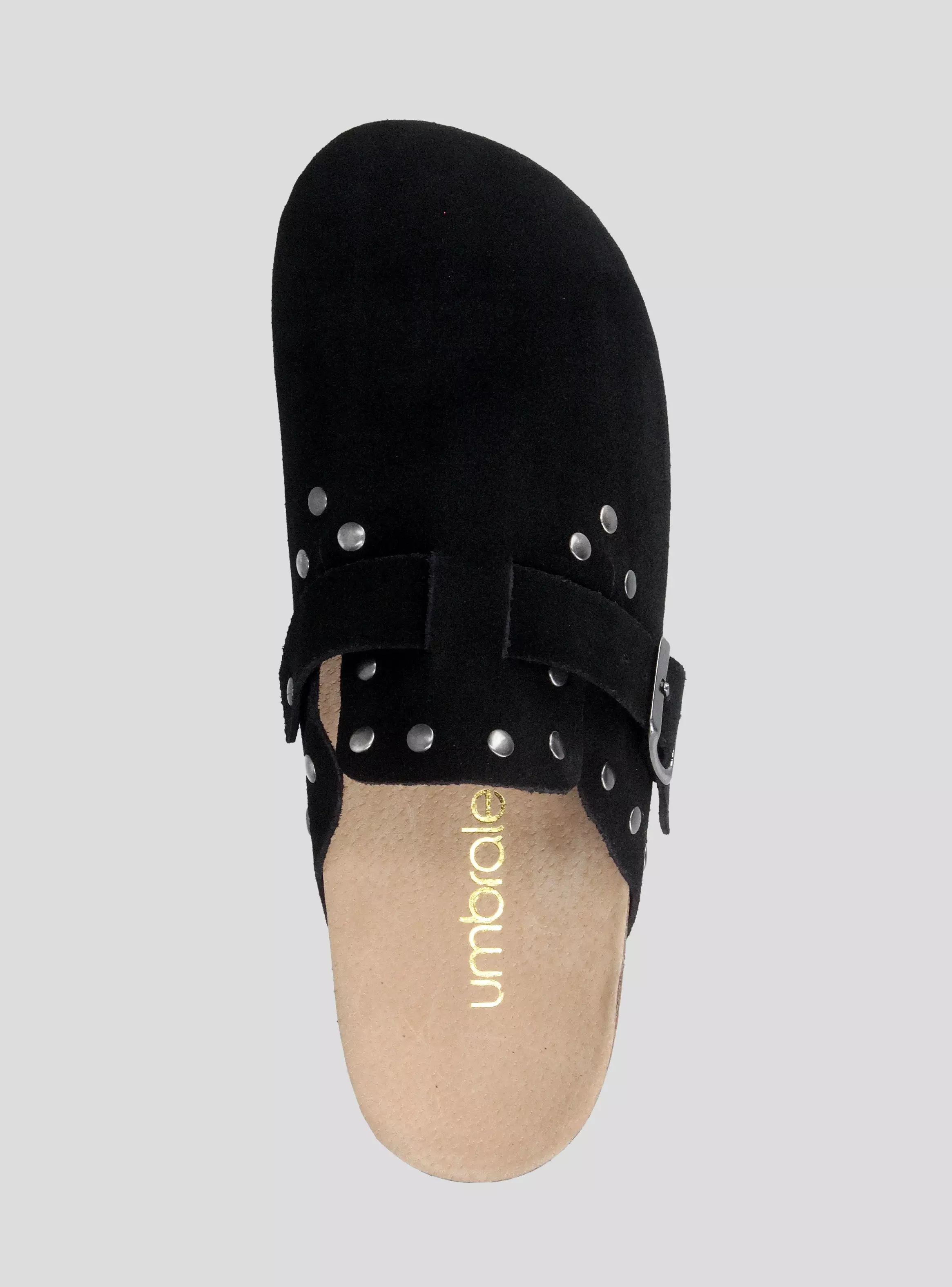 Zueco de Gamuza con Tachas Mujer-3