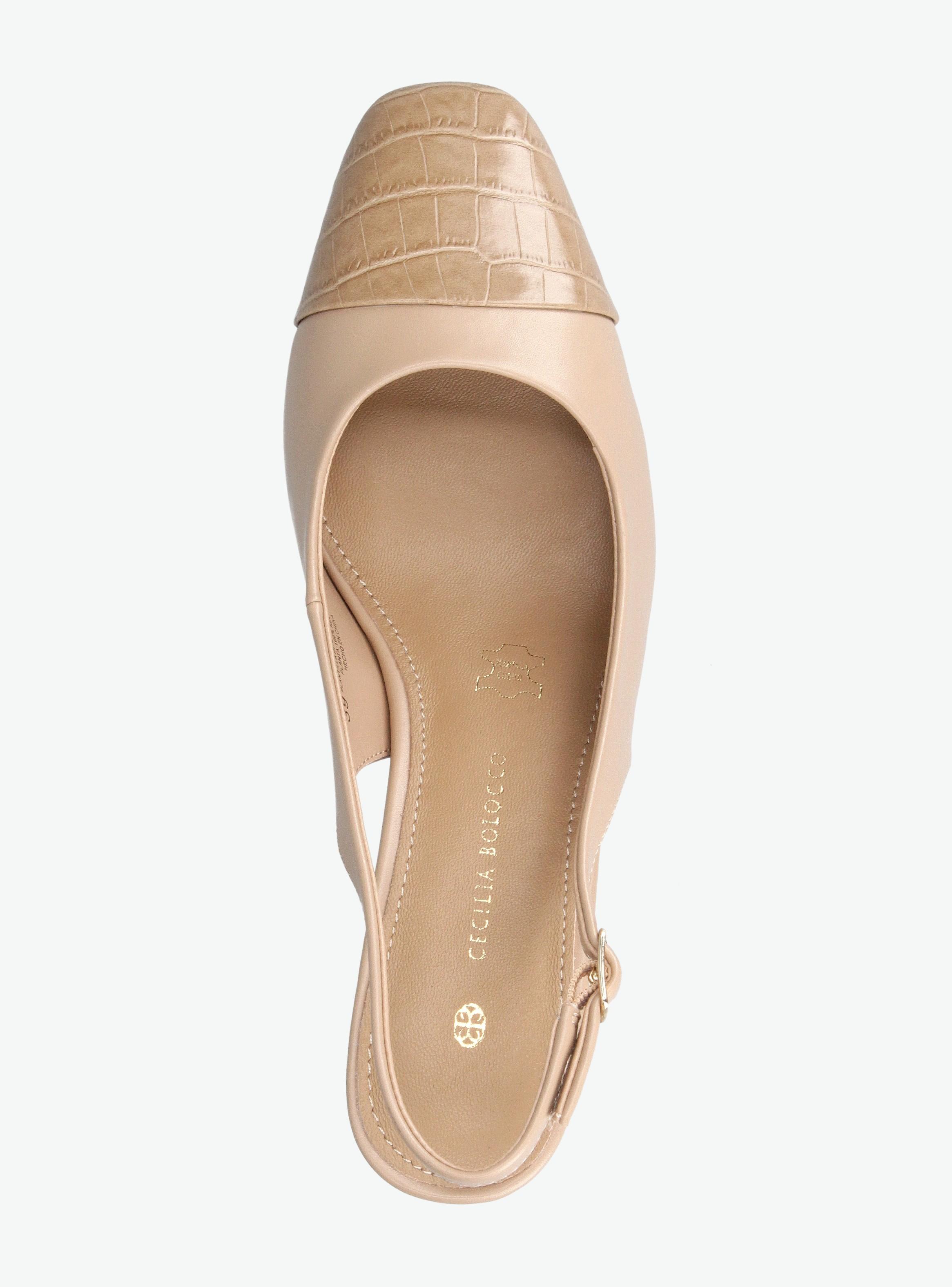 Zapato Casuales Punta Cuadrada PU Mujer-3