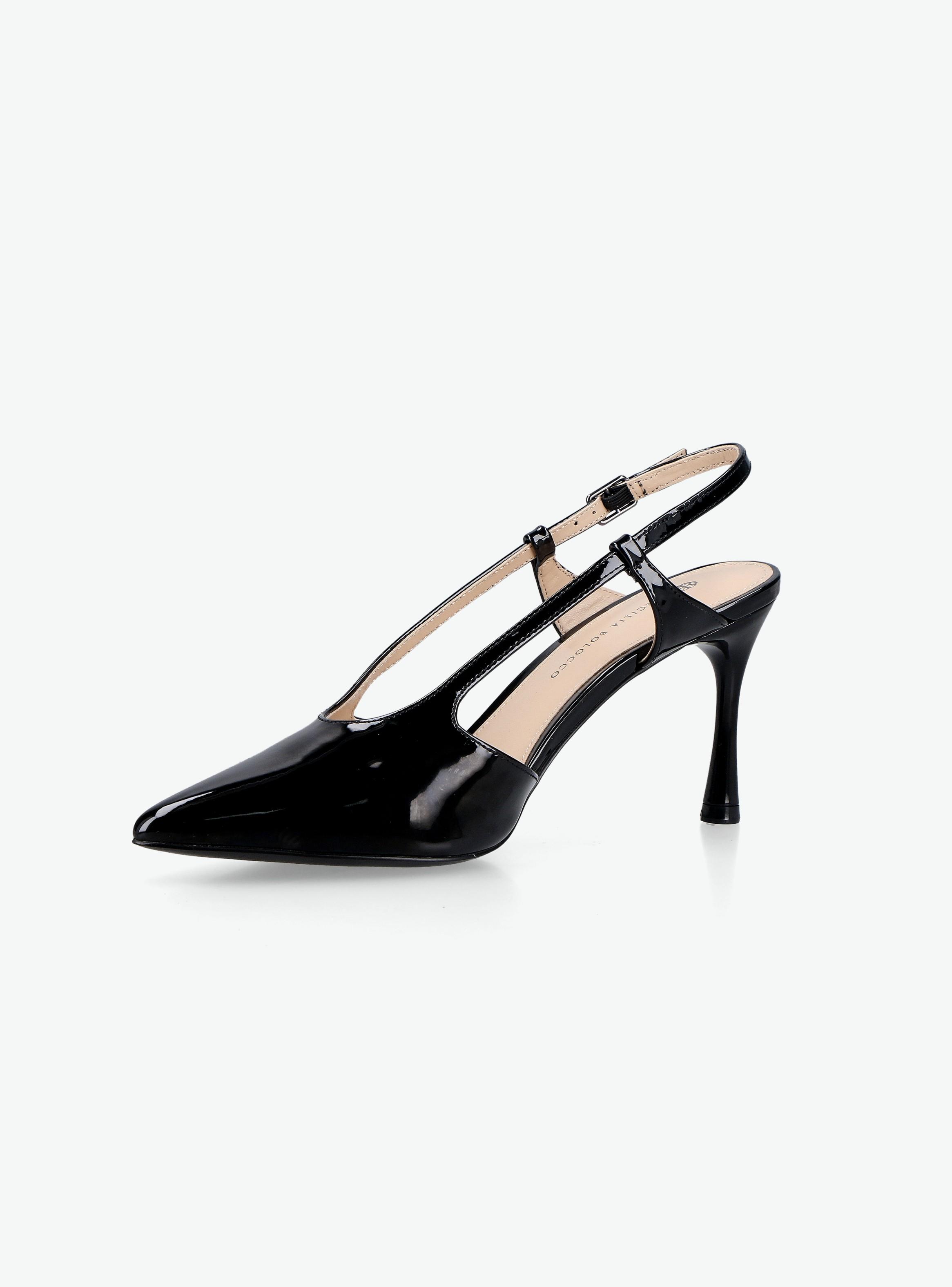 Zapato de Fiesta Charol en Punta y Taco Aguja Mujer-2