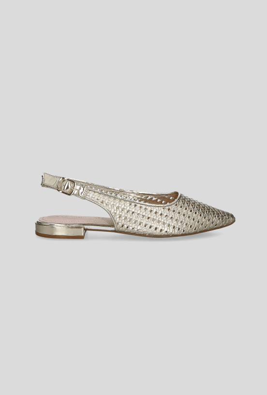 Zapato Casual Slingback Perforado Mujer-4